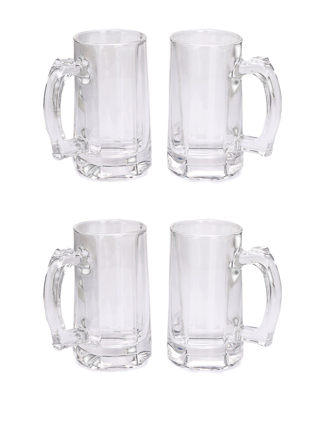 

1ST TIME Transparent 6 Pieces Beer Glasses 400 ml Each