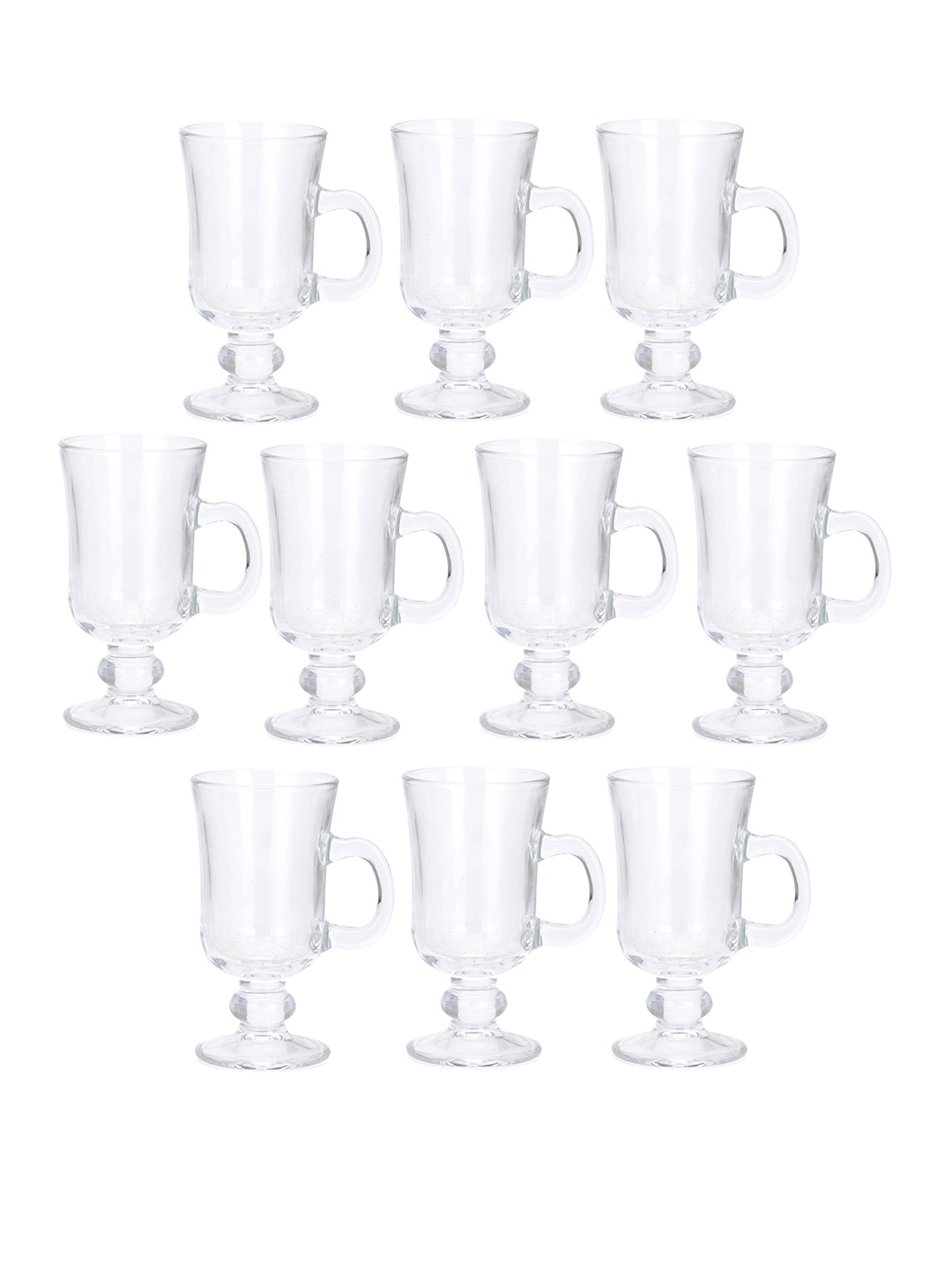 

1ST TIME Transparent 10 Pieces Beer Glasses 200 ml Each