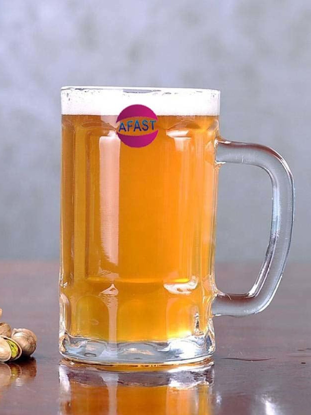 

1ST TIME Transparent Glass Beer Mugs 400ml