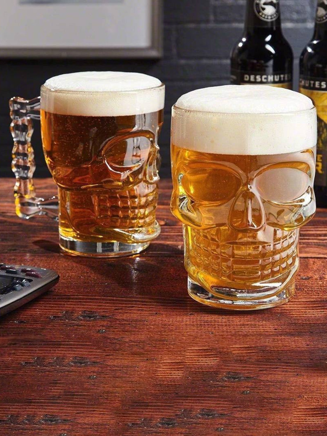

1ST TIME Transparent 6 Pieces Beer Glasses 500 ml Each