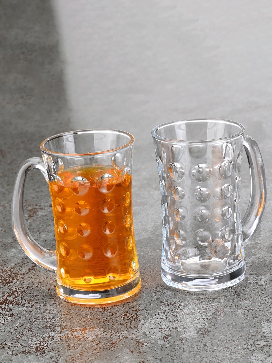 

1ST TIME Transparent 4 Pieces Beer Glasses 400 ml Each