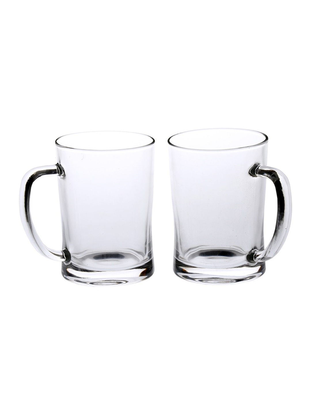 

1ST TIME 2-Pcs Transparent Beer Glasses-370ml Each