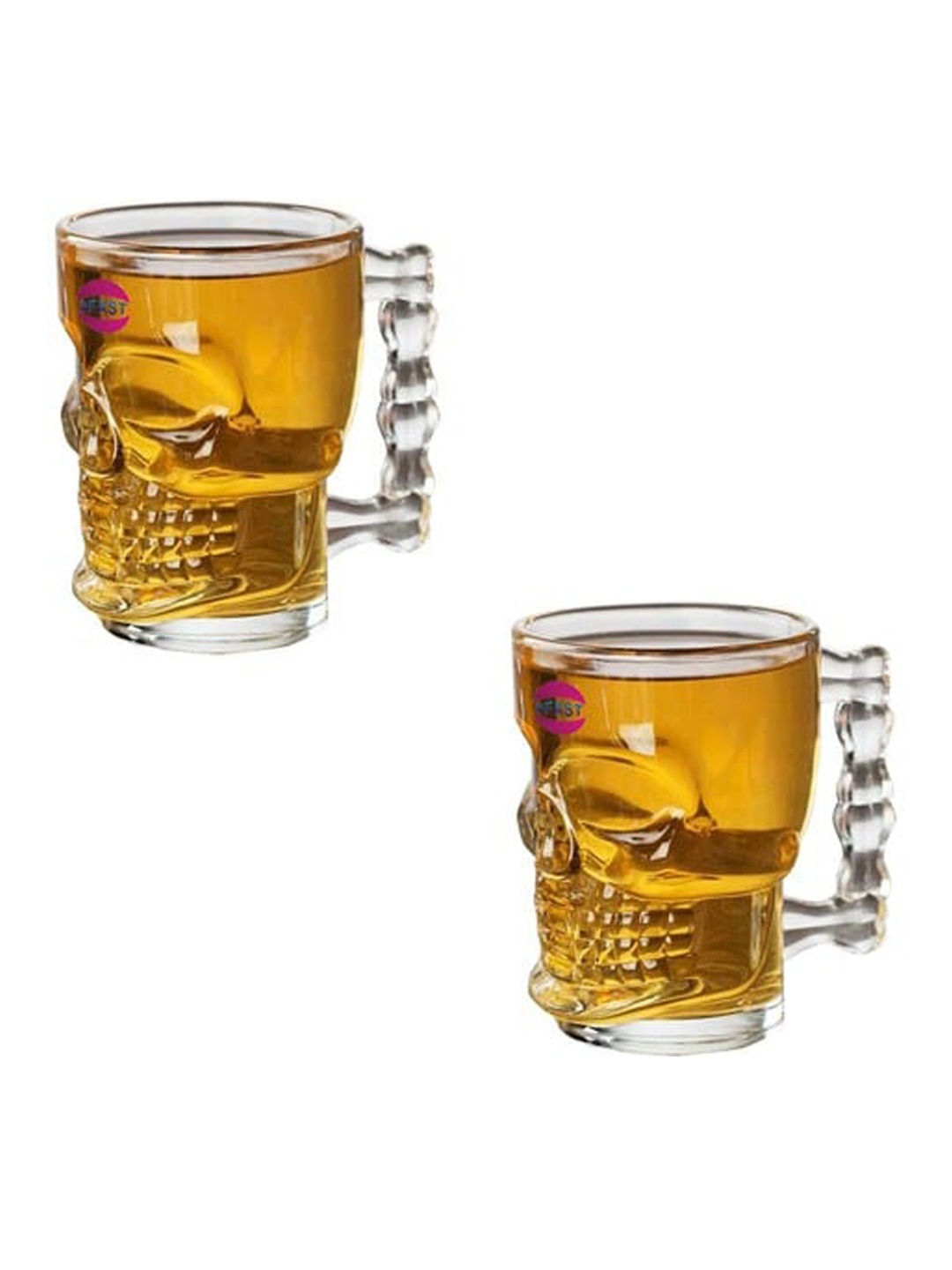 

1ST TIME Transparent 2 Pieces Beer Glasses 500 ml Each
