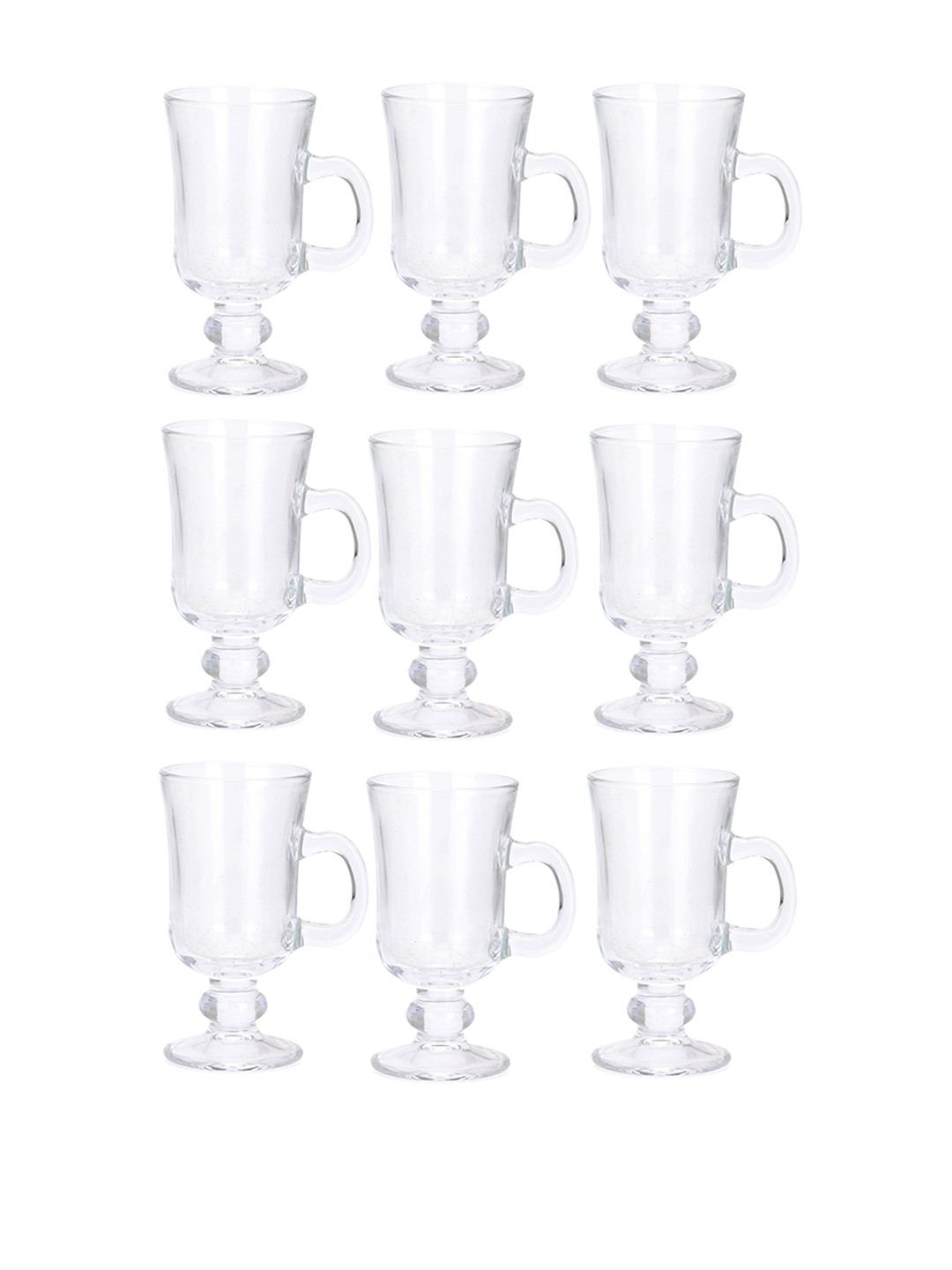 

1ST TIME Transparent 9 Pieces Beer Glasses 200 ml Each