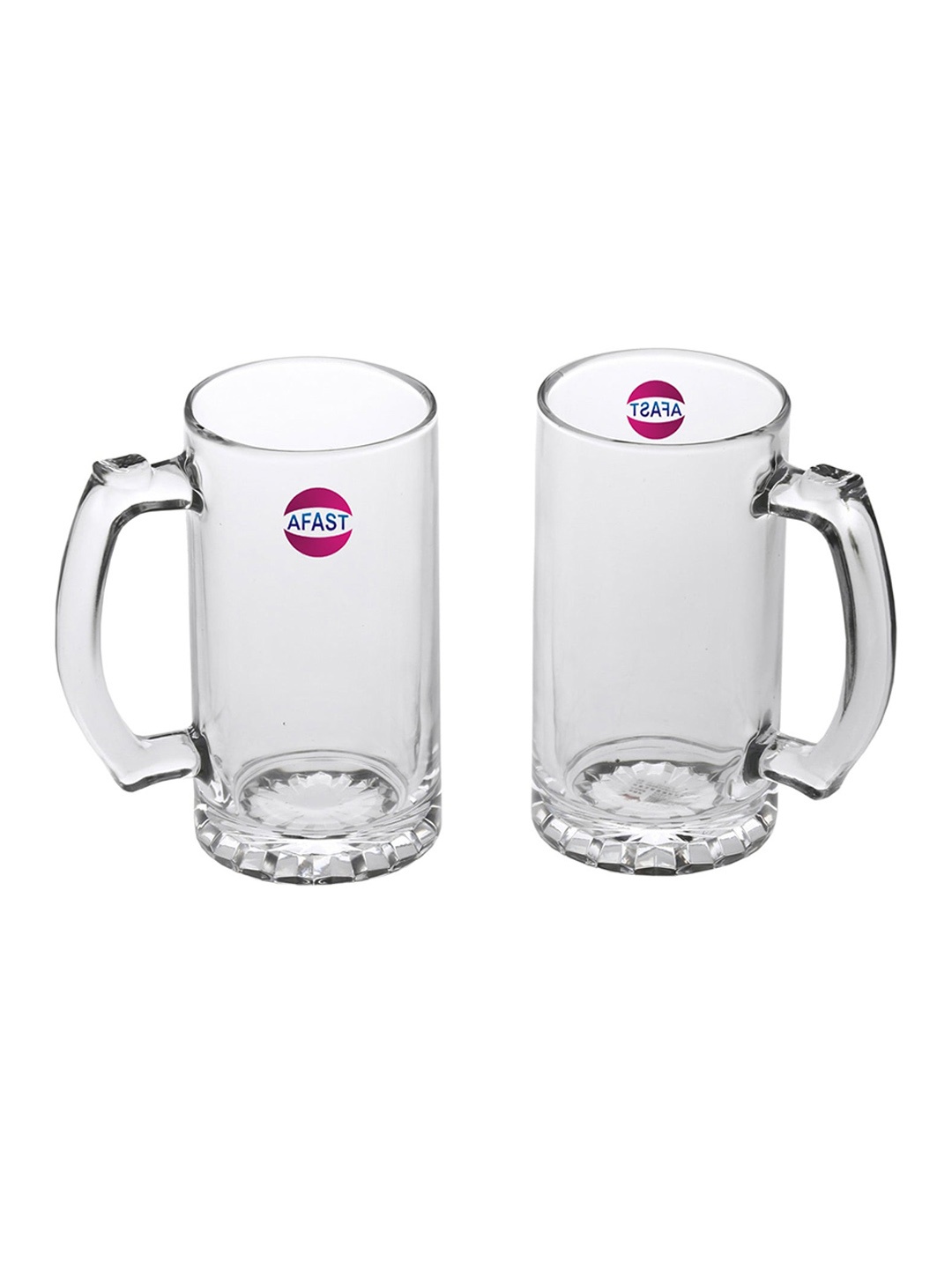 

1ST TIME Transparent 2 Pieces Glass Beer Glasses 500 ml