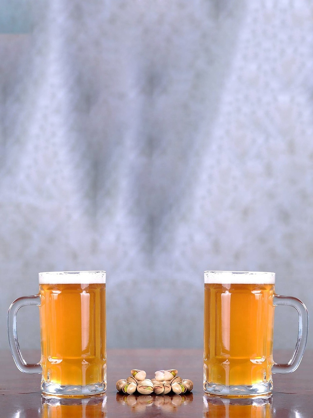

1ST TIME Transparent 4 Pieces Beer Glasses 400 ml Each