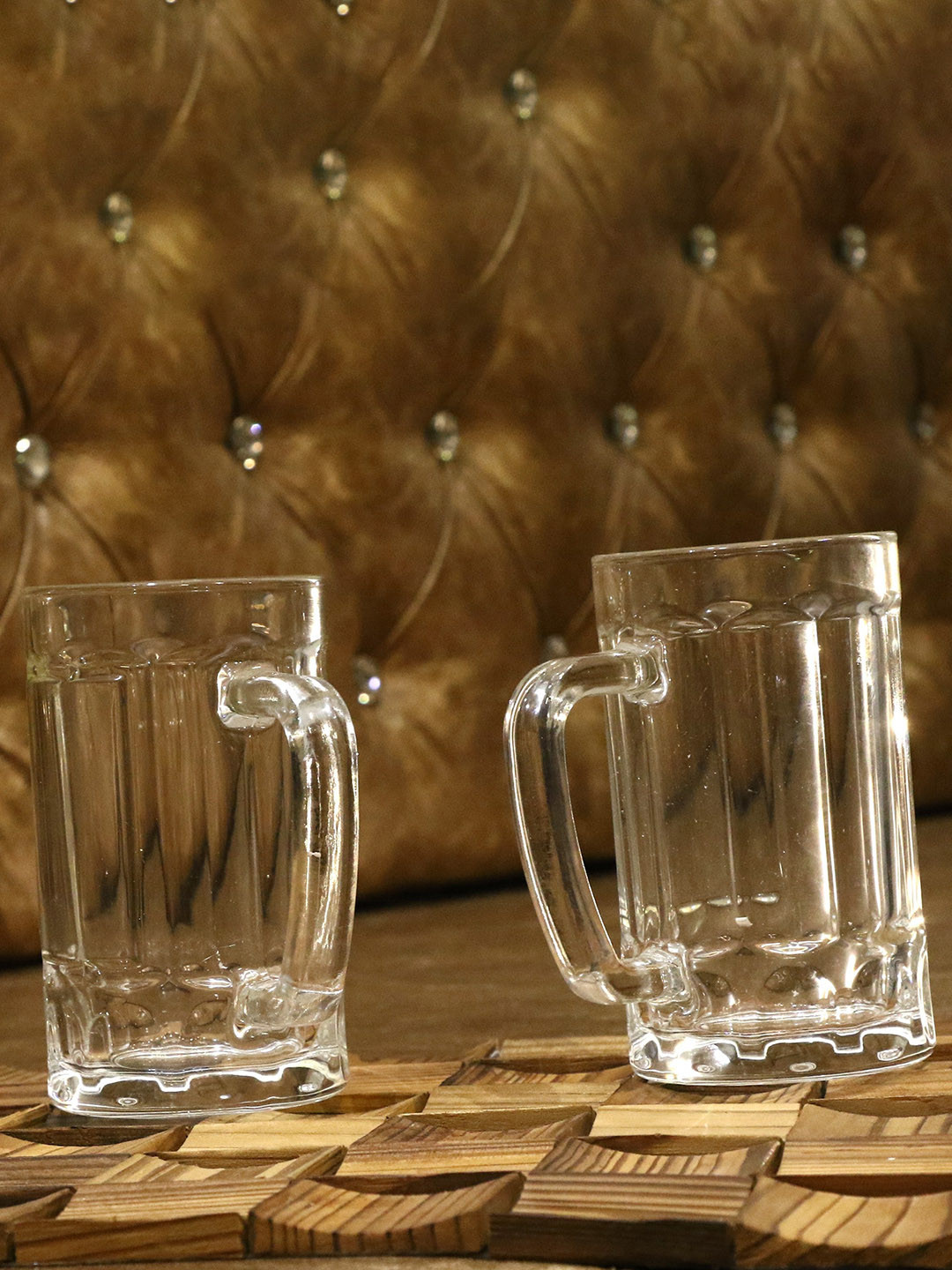 

1ST TIME Transparent 2 Pieces Dishwasher Safe Beer Glasses 400 ml Each