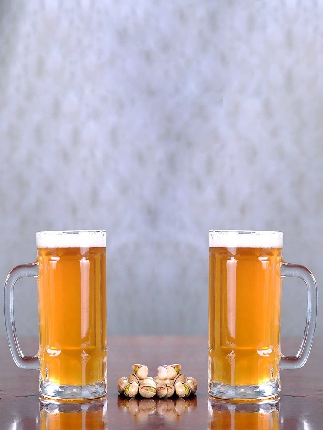 

1ST TIME Transparent 2 Pieces Beer Glasses 400 ml Each