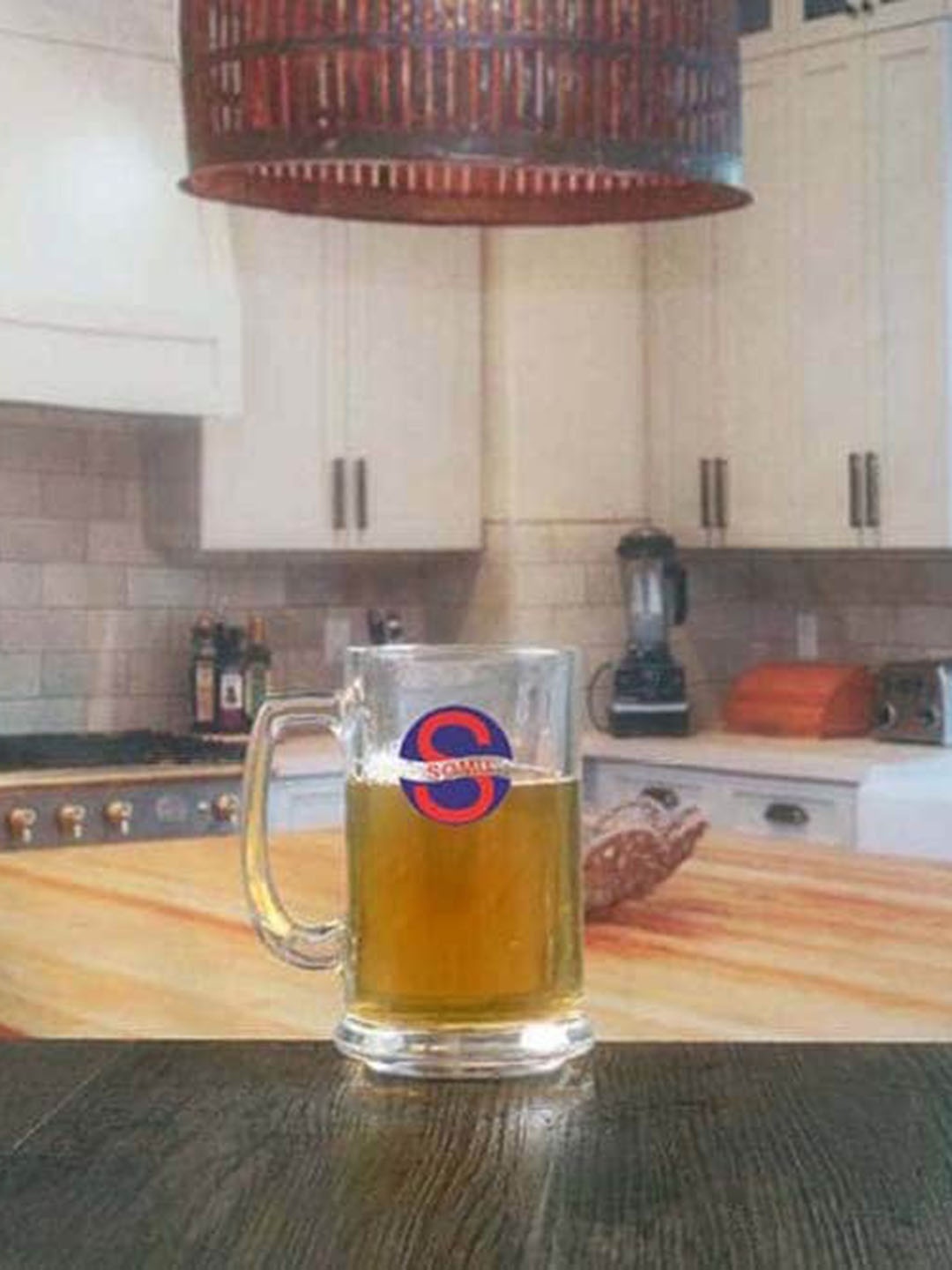 

1ST TIME 2-Pcs Transparent Glass Beer Mugs 450ml