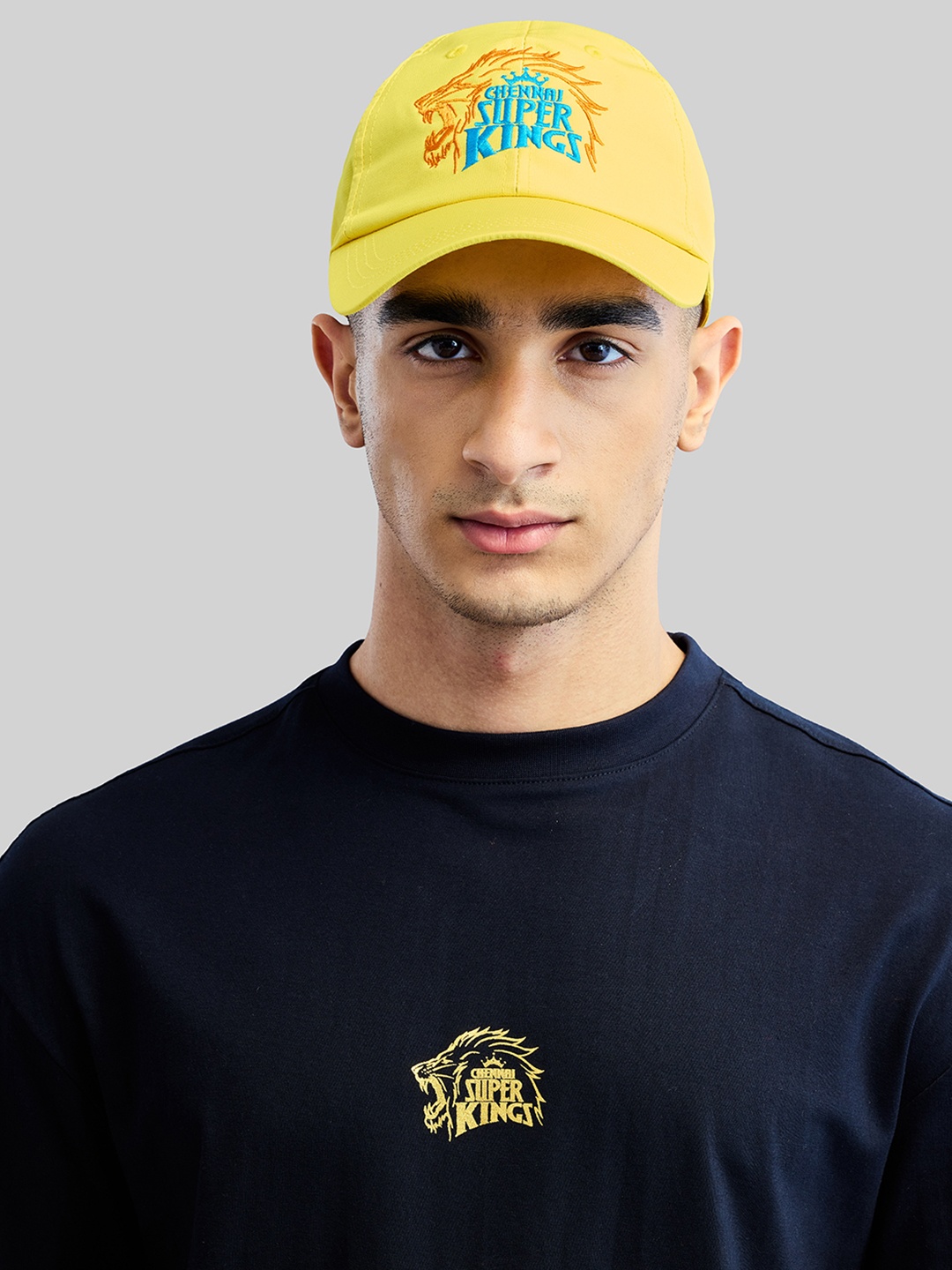 

BOLDFIT Unisex Printed Chennai Super Kings Visor Cap, Yellow