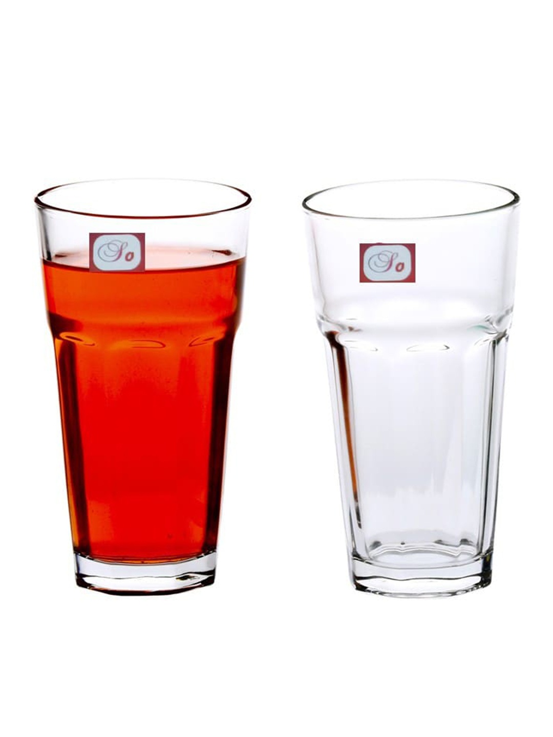 

1ST TIME Transparent 2 Pieces Water Glass- 300ml Each