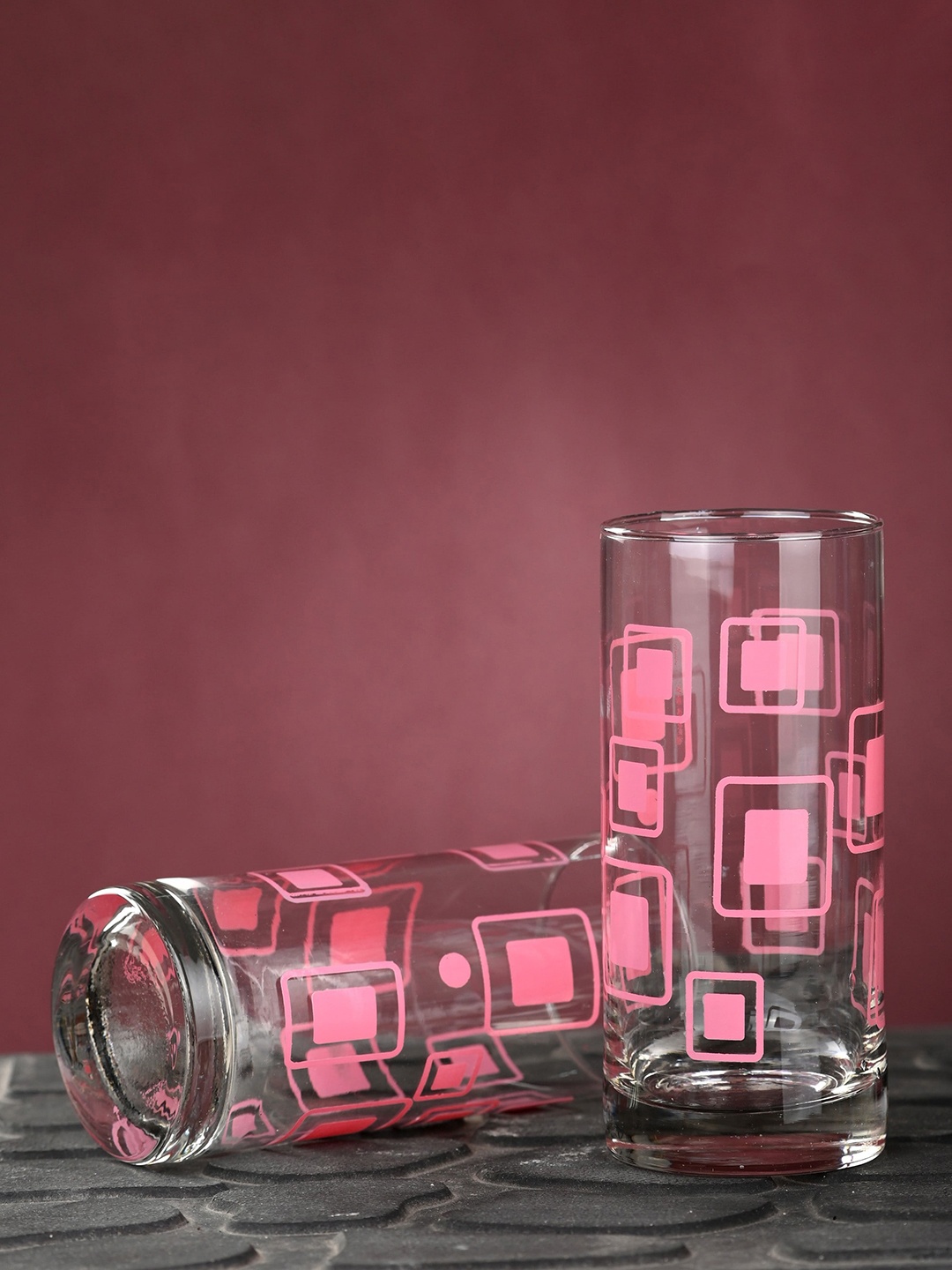 

1ST TIME Transparent 3 Pieces Water Glasses 300 ml Each