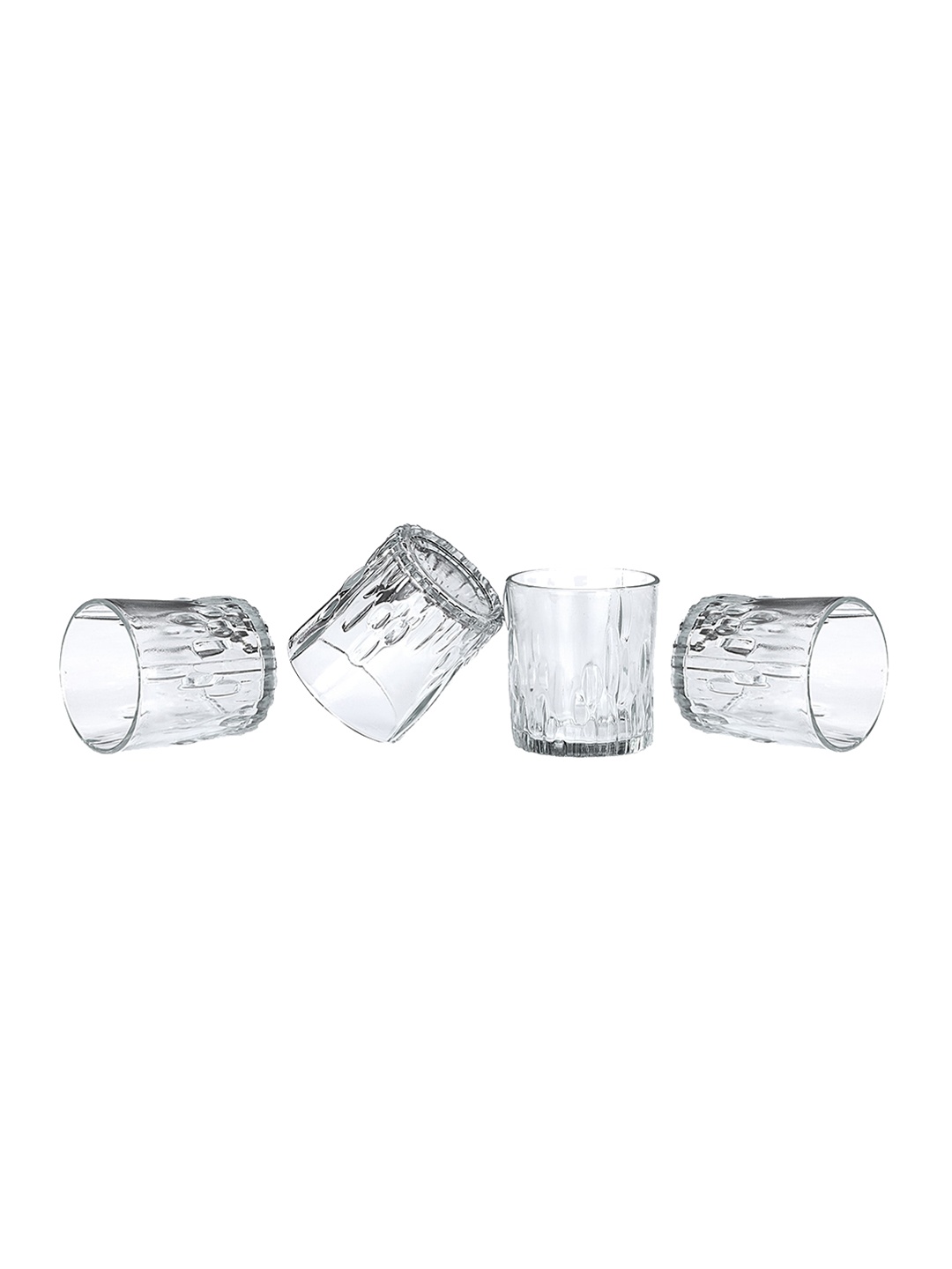 

1ST TIME 4-Pcs Transparent Water Glass- 200ml