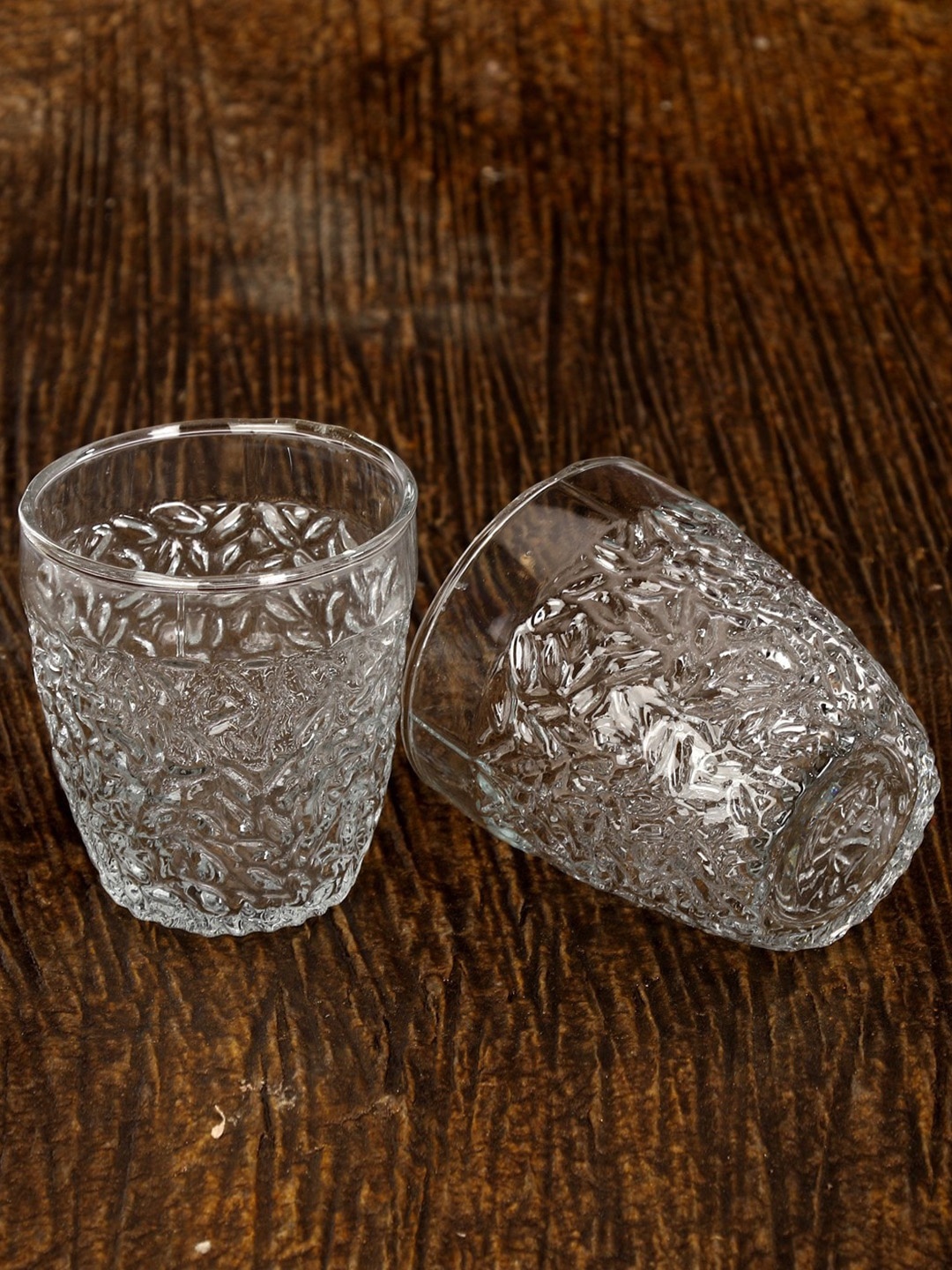 

1ST TIME 2 Pcs Transparent Glasses- 200 Ml Each