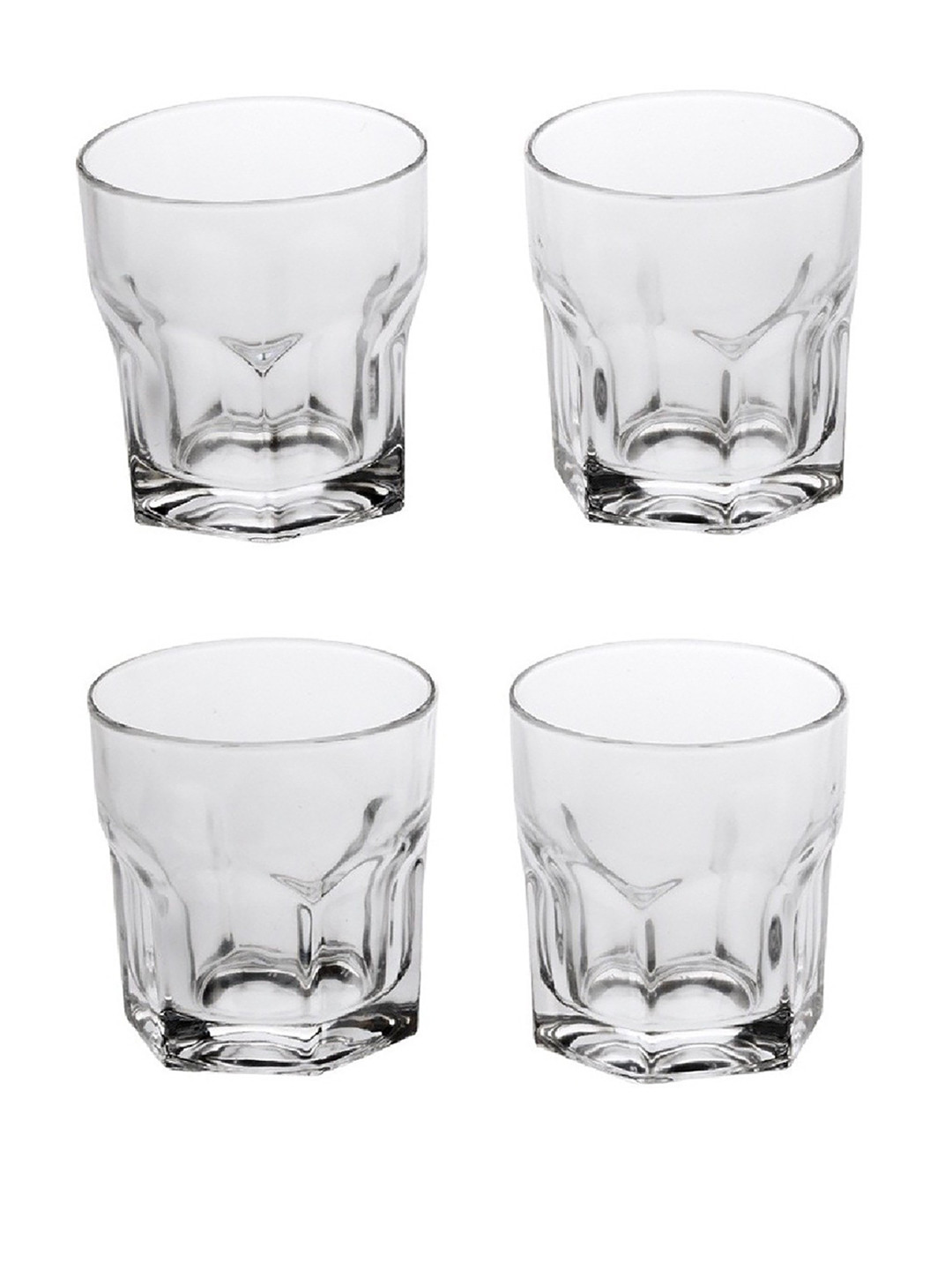 

1ST TIME 4-Pcs Transparent Water Glasses-250ml Each