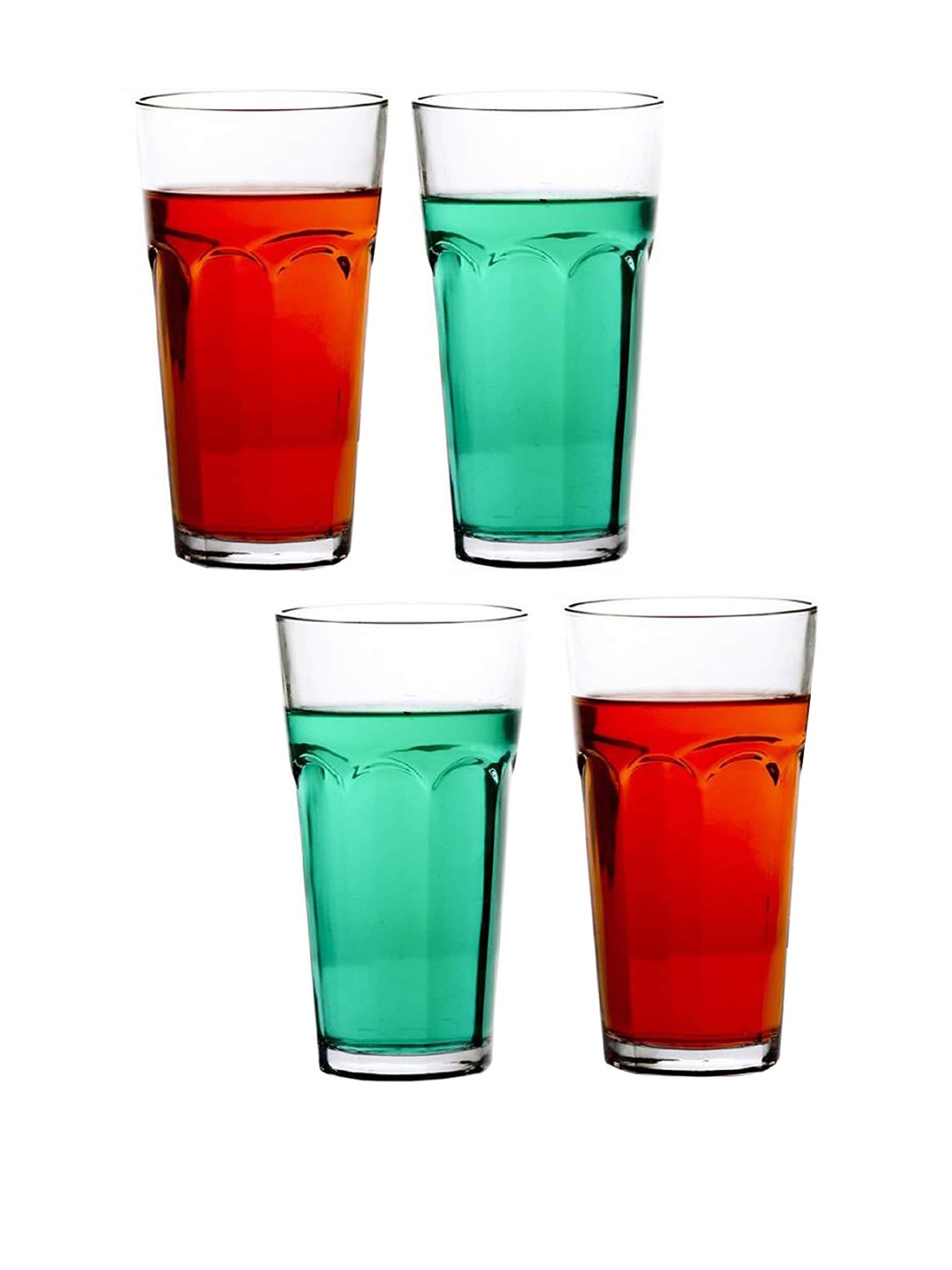 

1ST TIME Transparent 4-Pcs Dishwasher Safe Water Glass 300ml