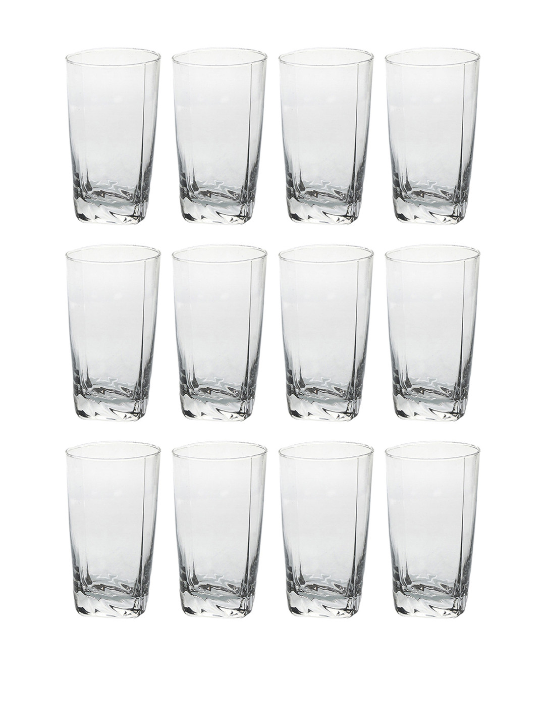 

1ST TIME Transparent 12 Pieces Water Glasses-350ml Each