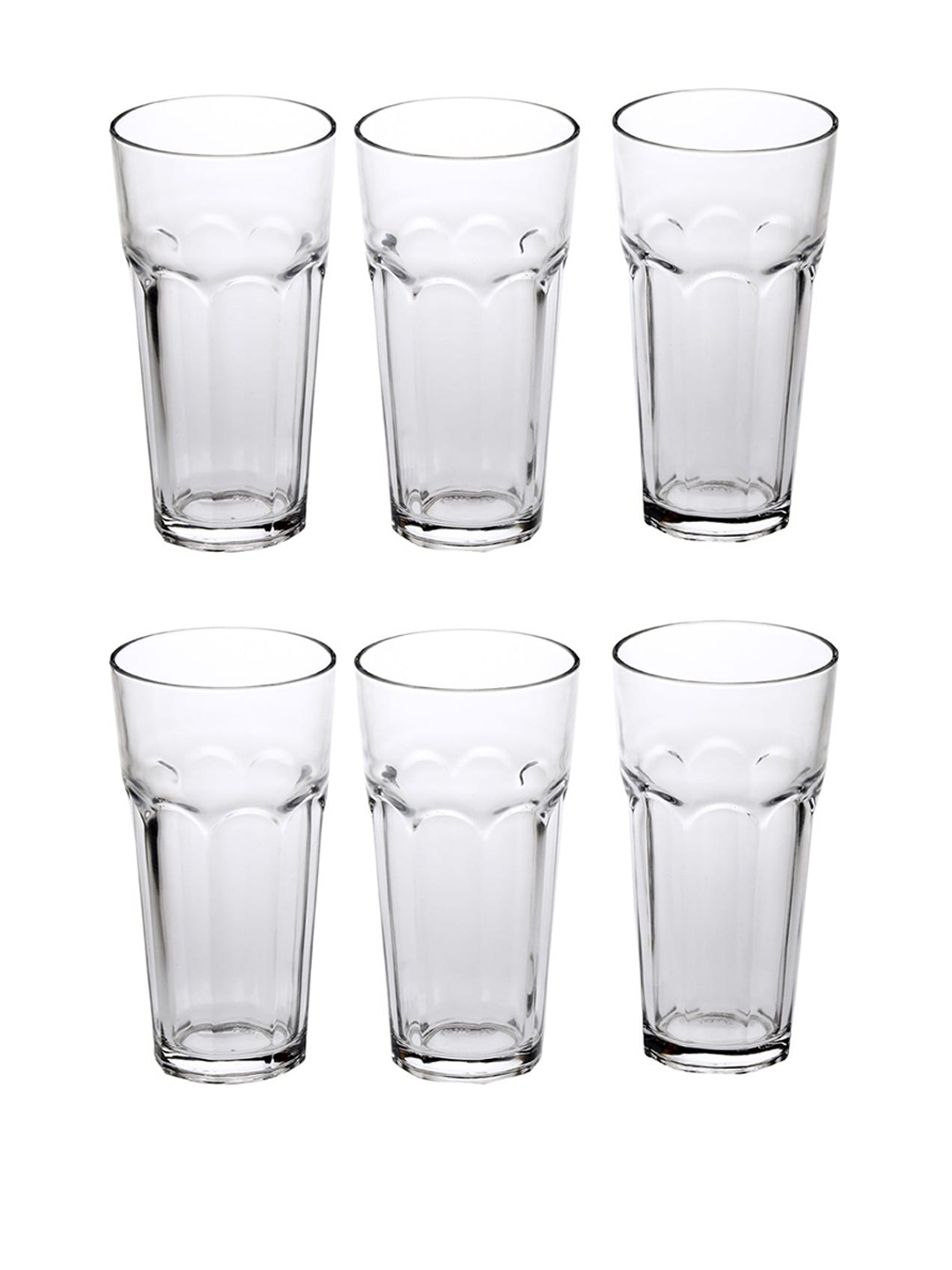 

1ST TIME 6Pcs Transparent Water Glass 300ML