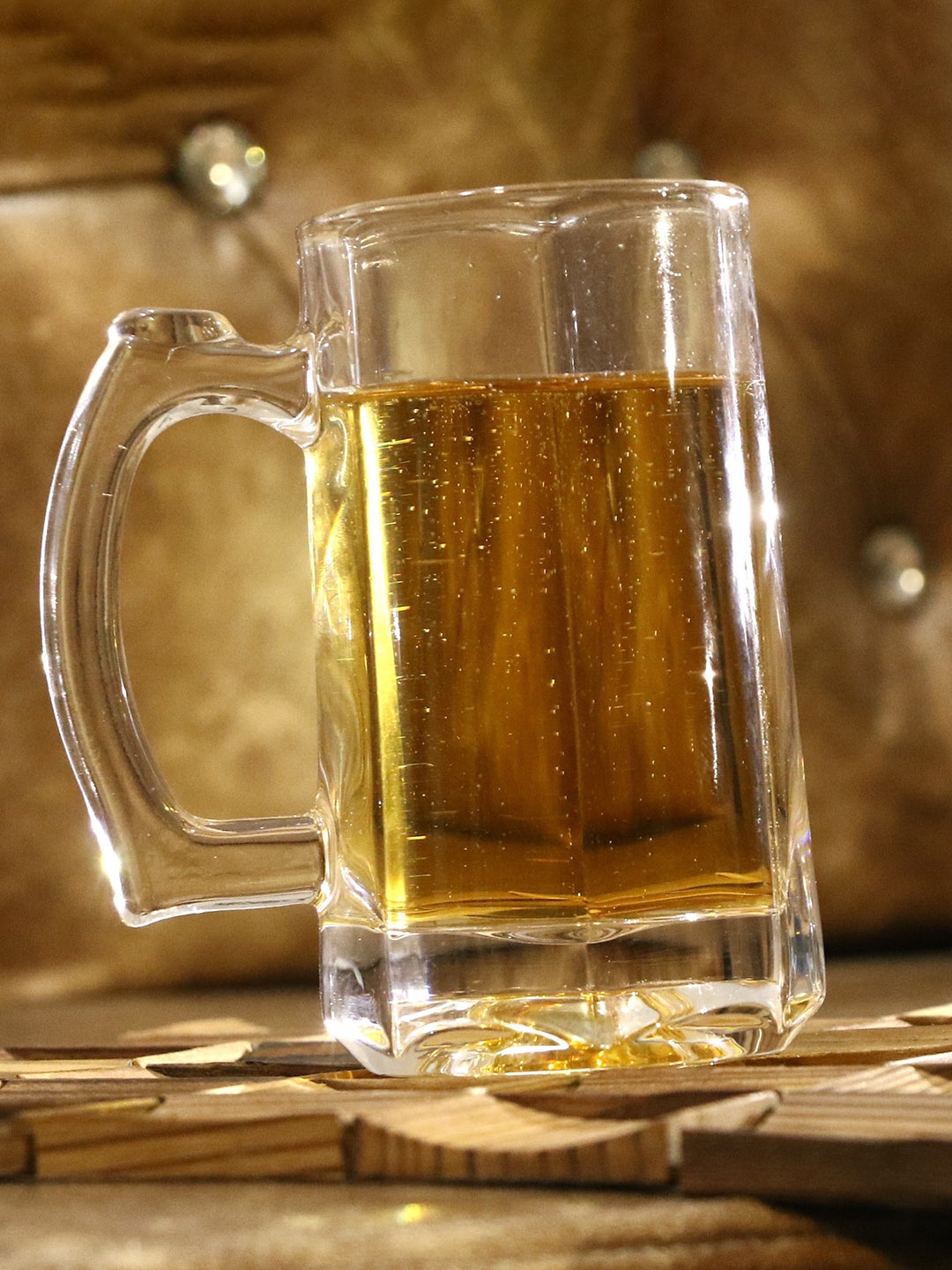 

1ST TIME 3-Pcs Transparent Glass Beer Mugs 400ml