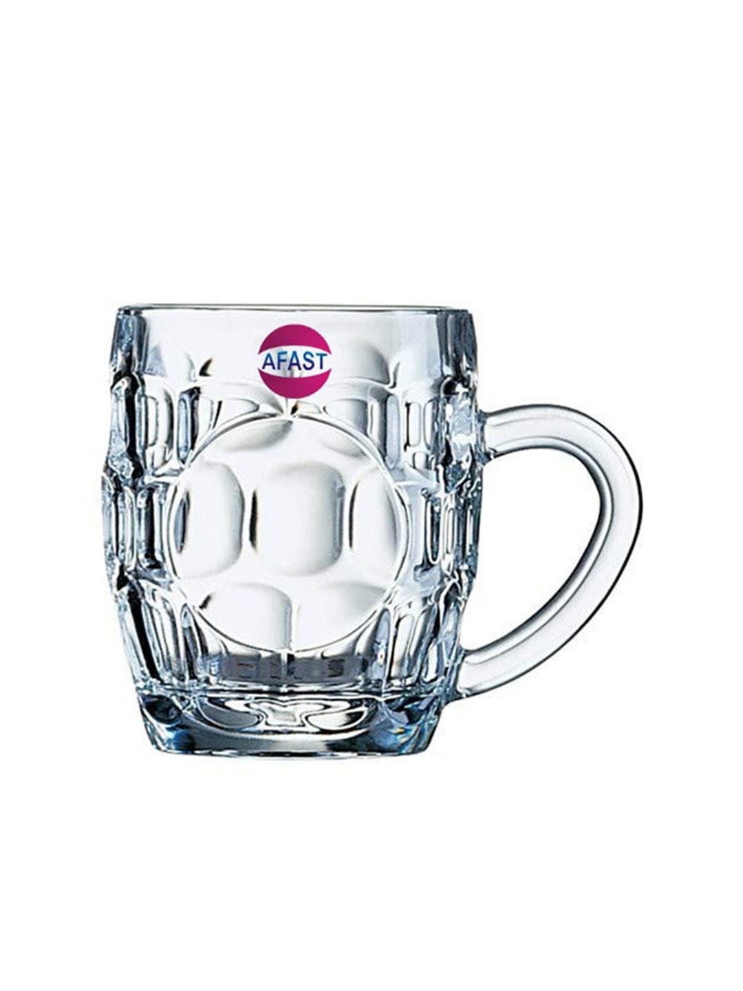 

1ST TIME Transparent 2 Pieces Dishwasher Safe Beer Glasses 550 ml Each
