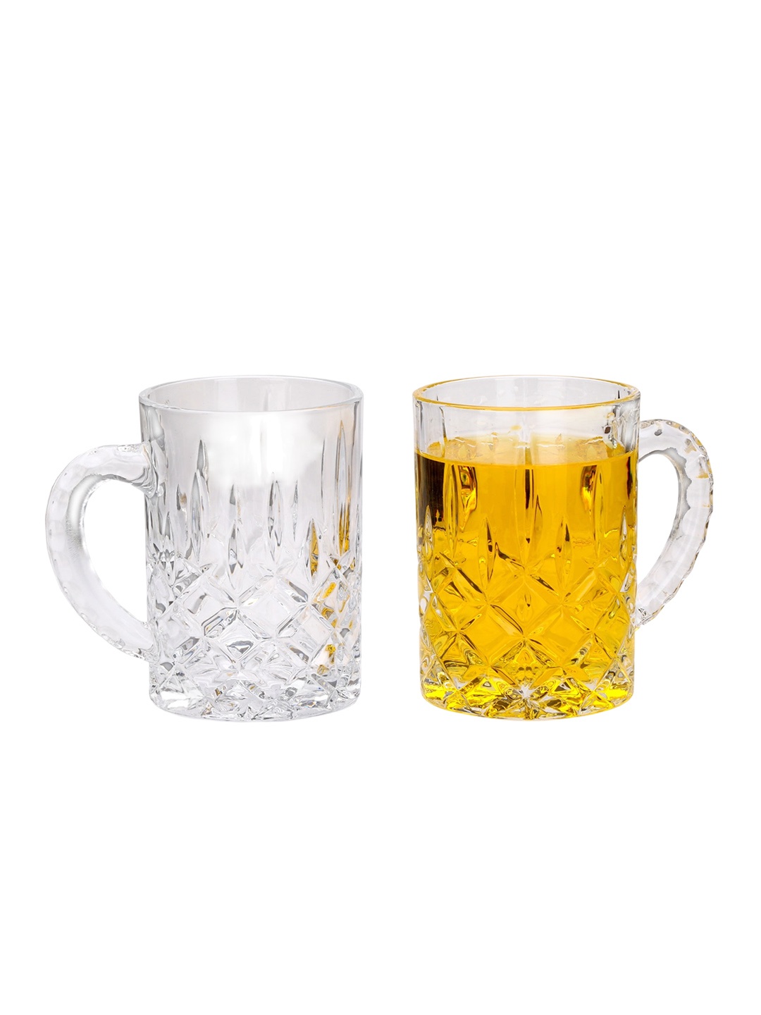 

1ST TIME Transparent 2 Pieces Beer Glass 450 ml