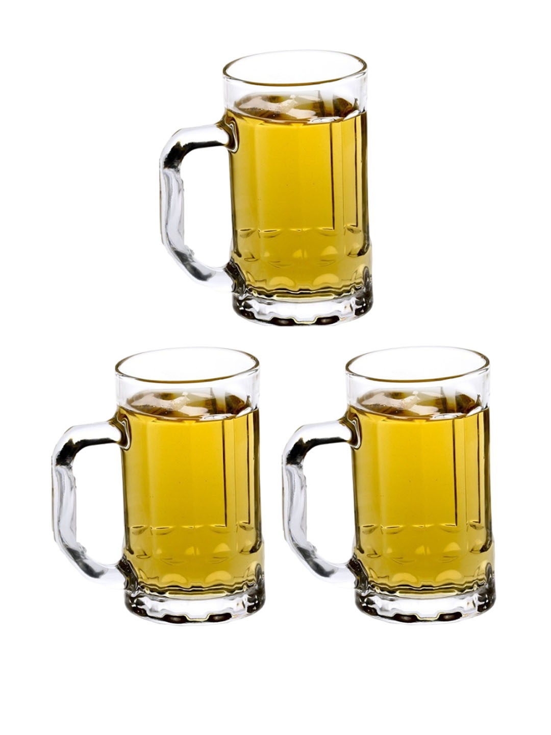 

1ST TIME 3-Pcs Transparent Beer Glass 400 ml Each