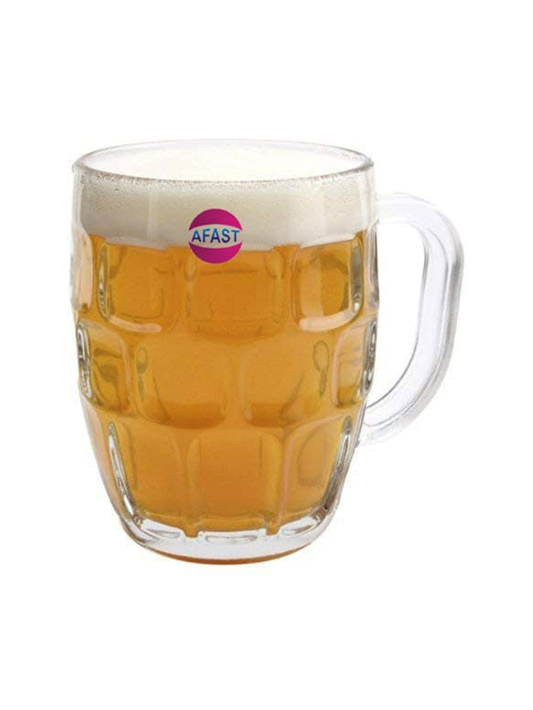 

1ST TIME Transparent 9 Pcs Glass Beer Glasses 550ml
