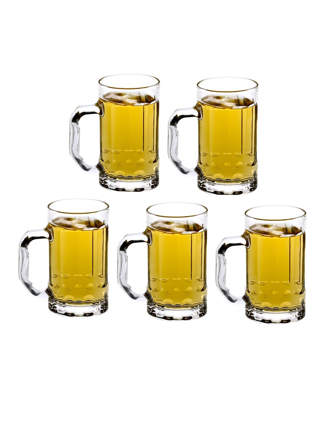 

1ST TIME 5-Pcs Transparent Beer Glasses