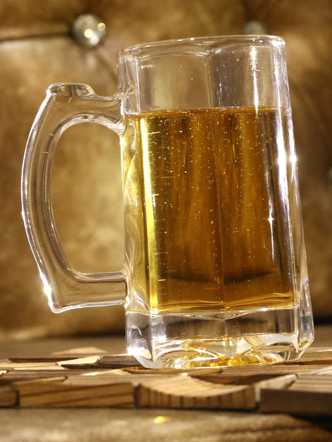 

1ST TIME Transparent 2 Pieces Beer Mugs 400 Ml