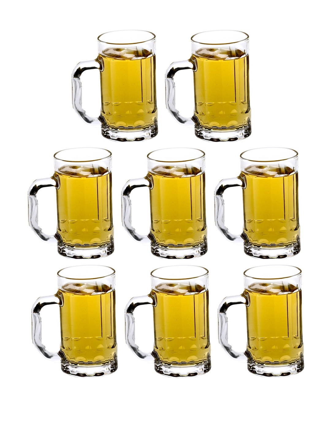 

1ST TIME Transparent 8 Pieces Beer Glasses