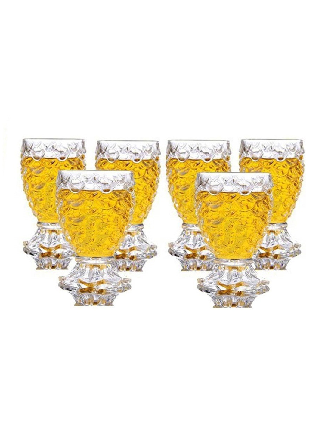 

1ST TIME Transparent 6 Pieces Beer Glasses 30ml Each