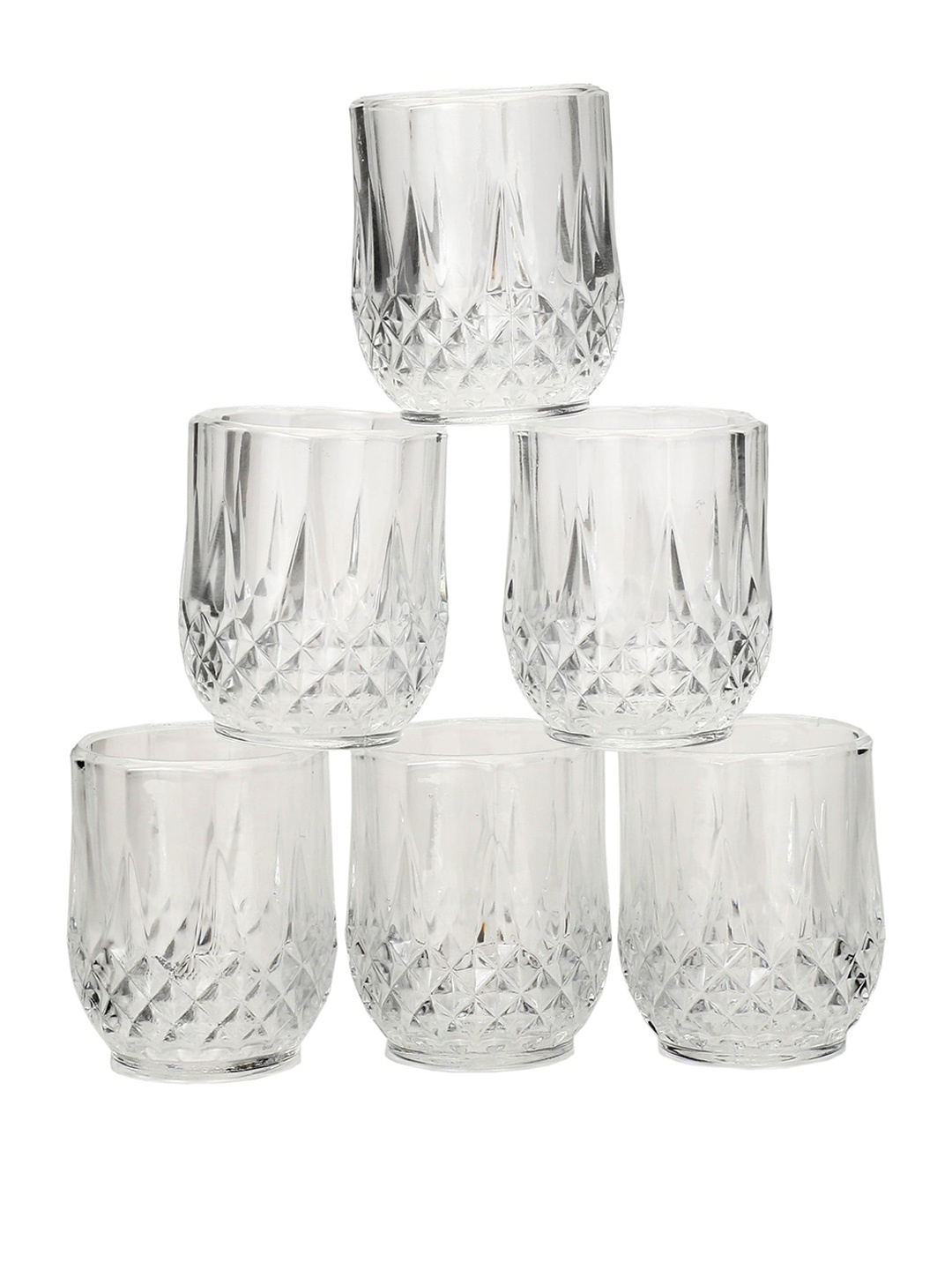

1ST TIME Transparent 6 Pieces Beer Glasses-60ml Each