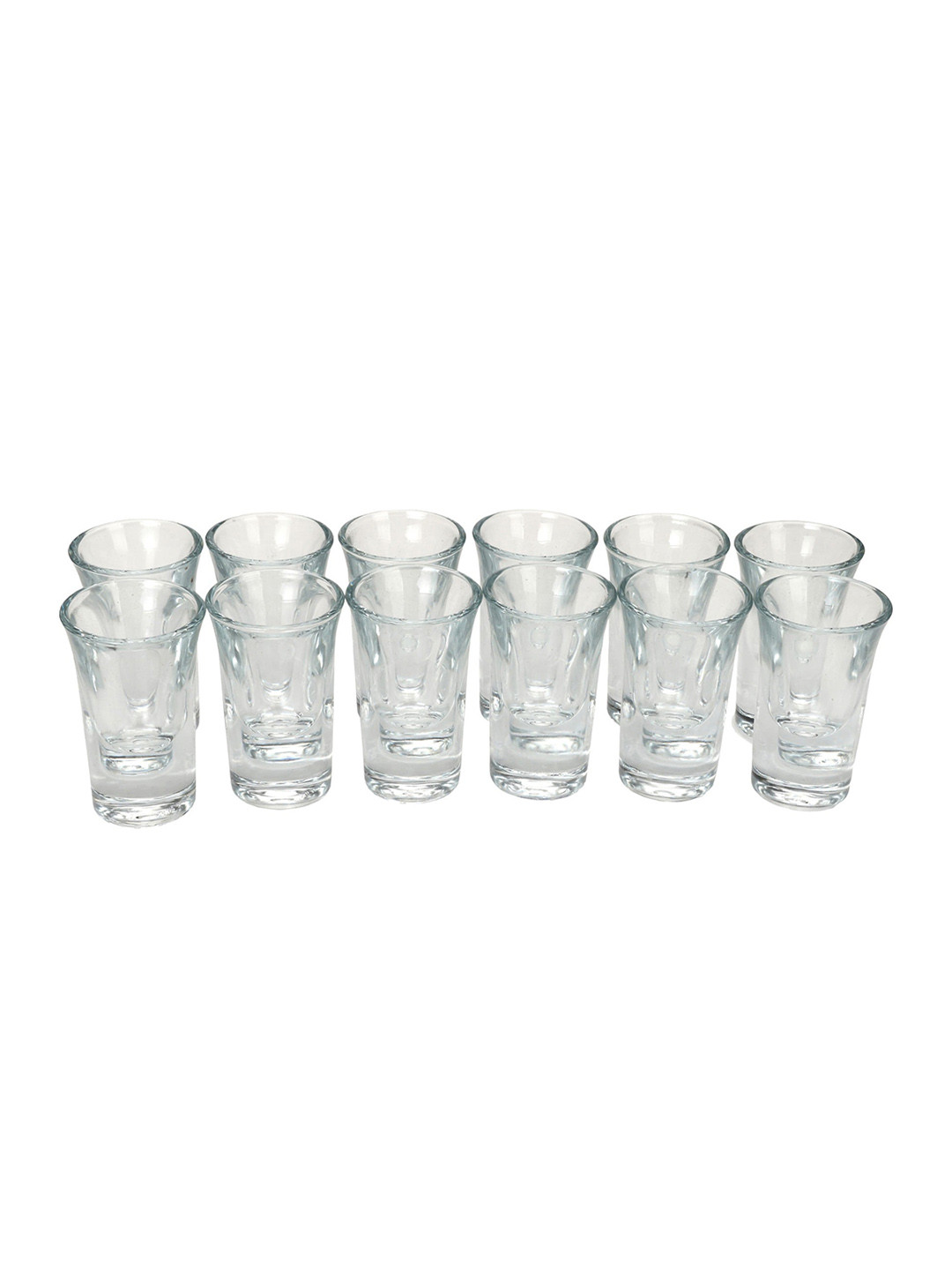 

1ST TIME Transparent 12 Pieces Glass Shot Glasses 30 ml Each