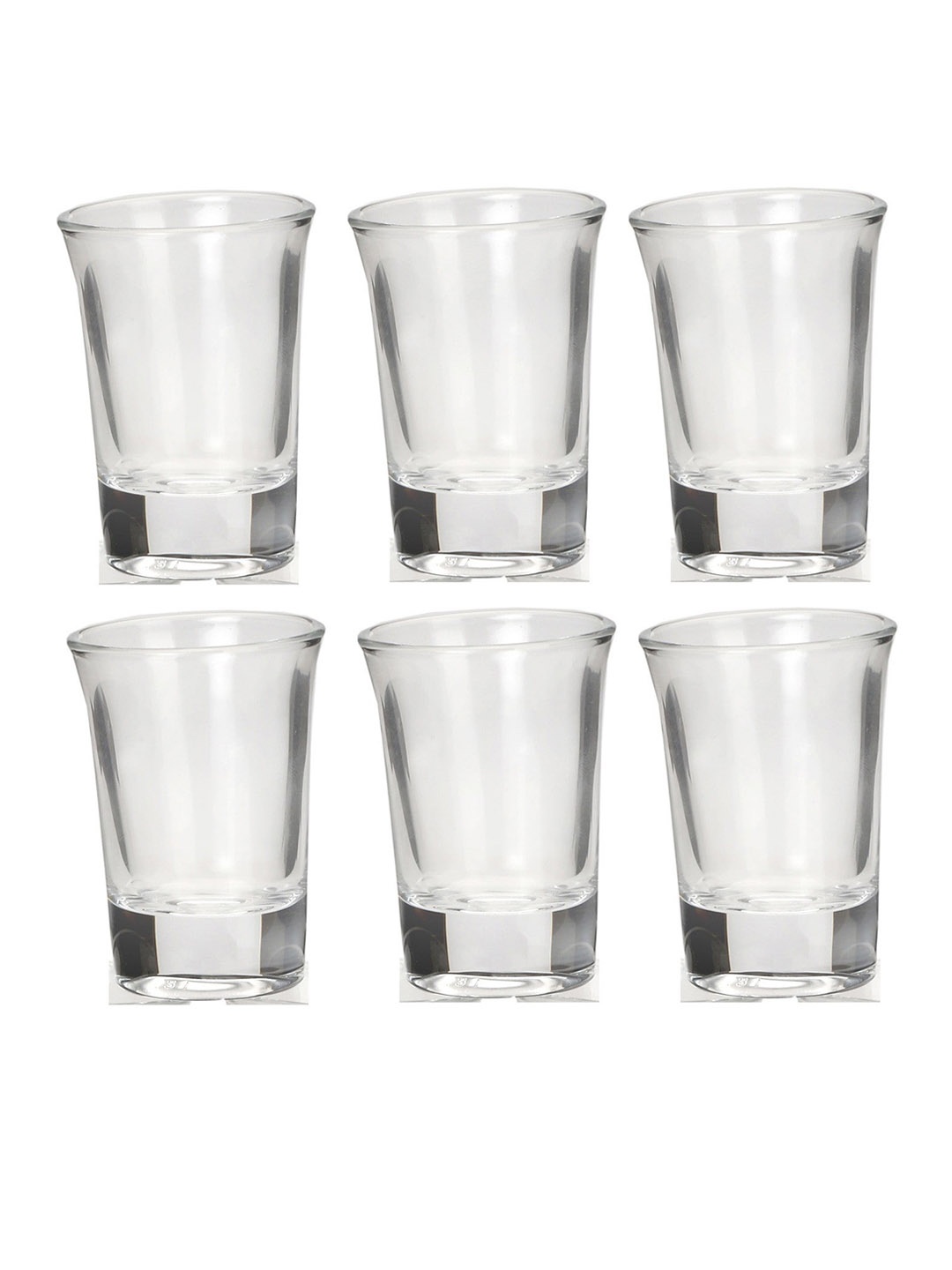 

1ST TIME Transparent 6Pcs Glass Shot Glasses 30ml