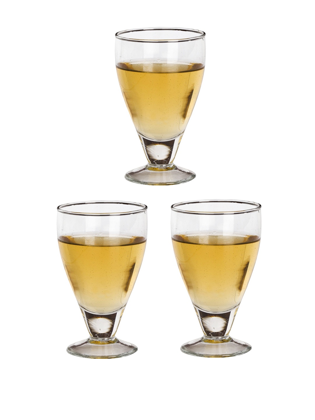 

1ST TIME Transparent 3 Pieces Wine Glass 250ml