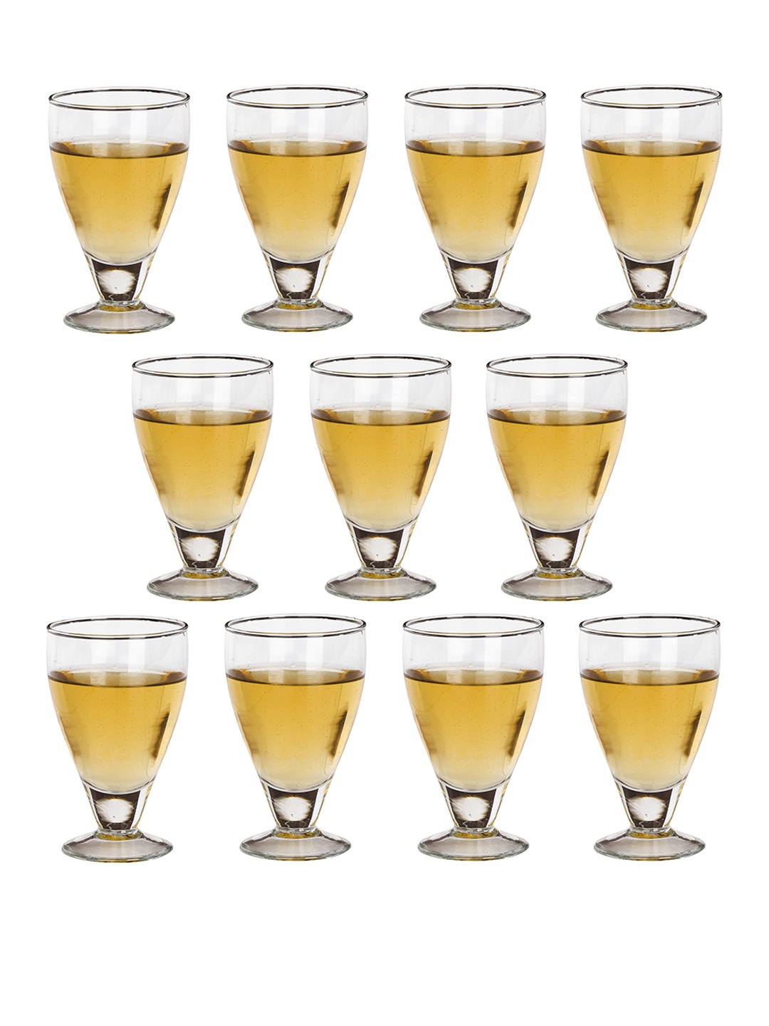 

1ST TIME Transparent 11 Pieces Wine Glass 250 ml