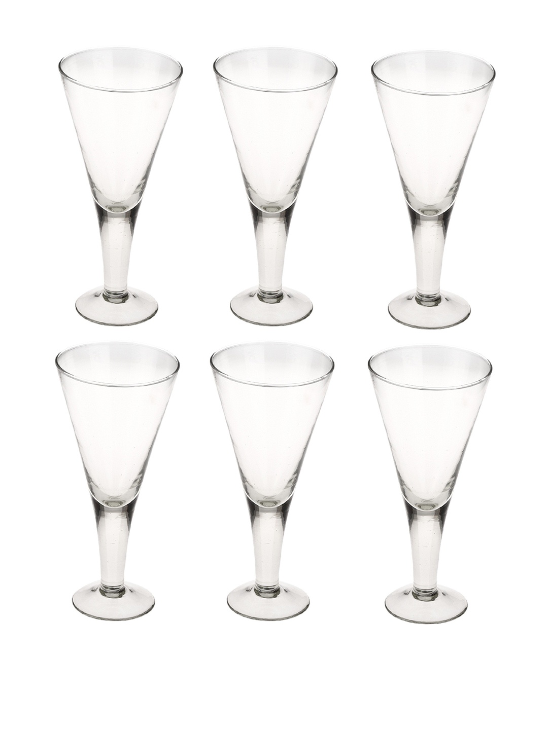 

1ST TIME 12 Pieces Transparent Glass Wine Mugs 150ml