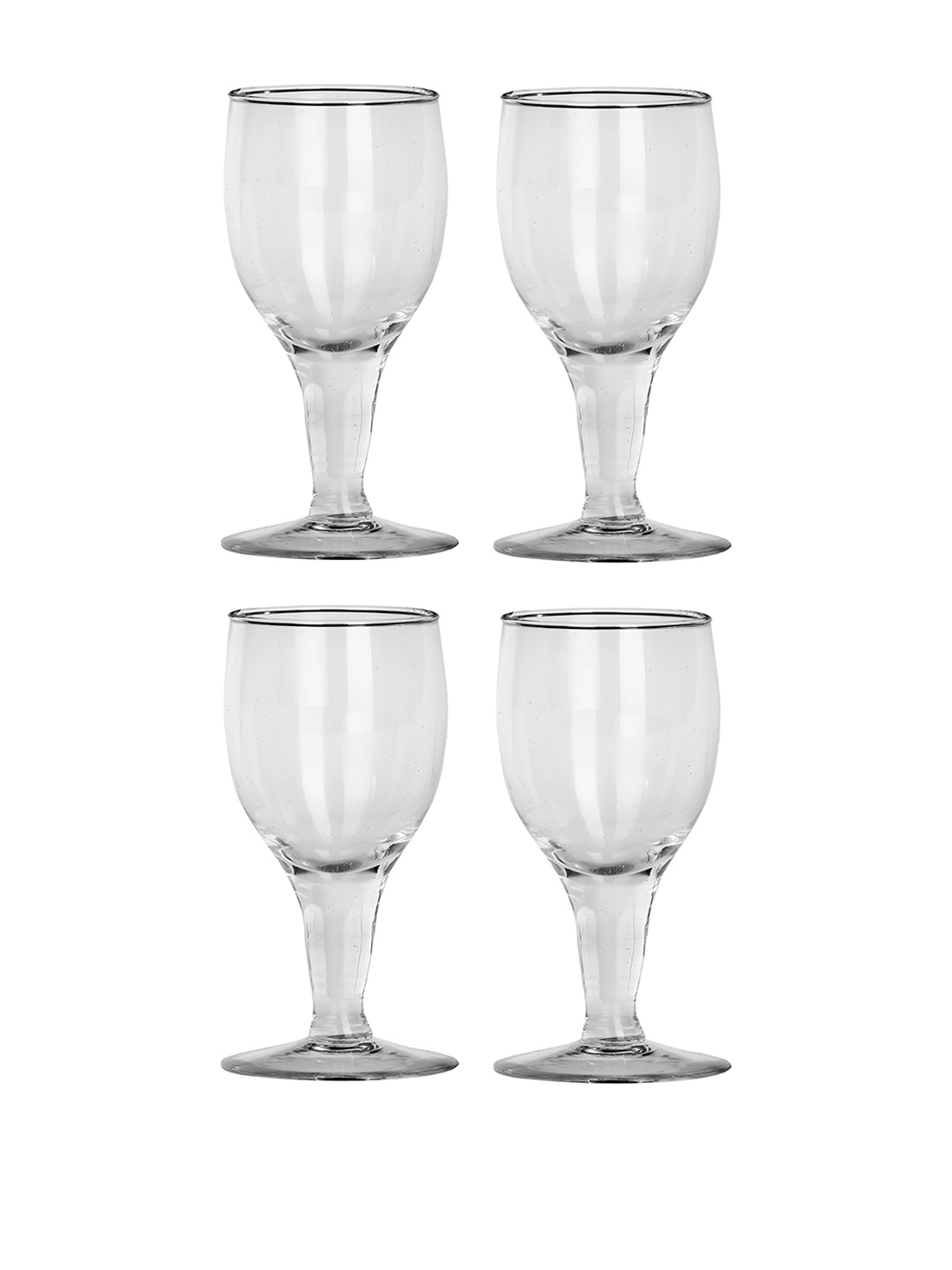 

1ST TIME Transparent 6 Pieces Wine Glass 180 ml
