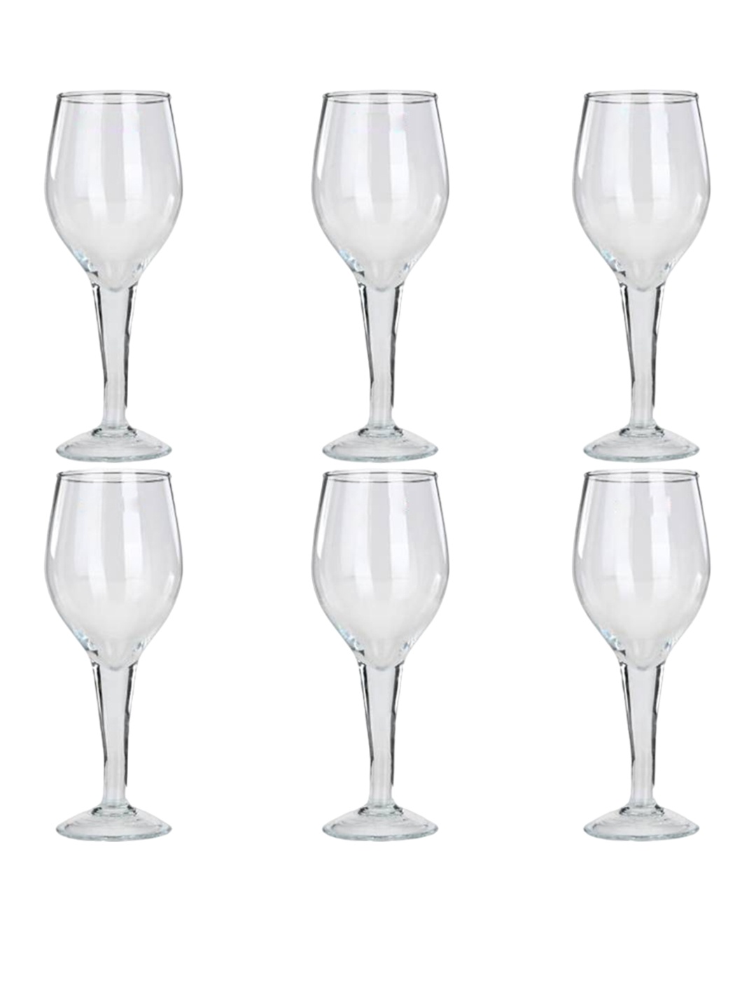 

1ST TIME 6 Pieces Transparent Wine Glass 250ml