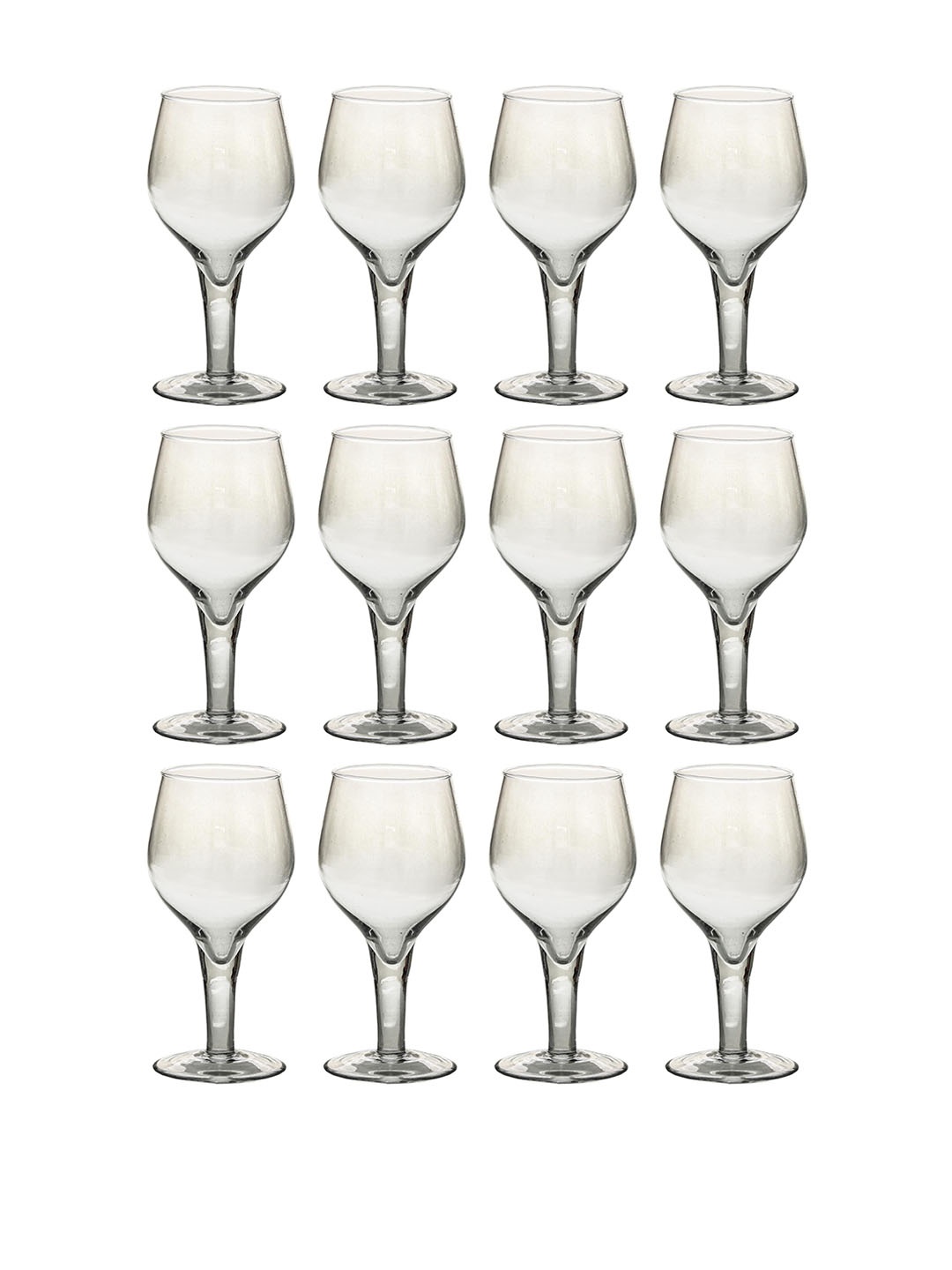 

1ST TIME 12Pcs Transparent Wine Glasses 250ml