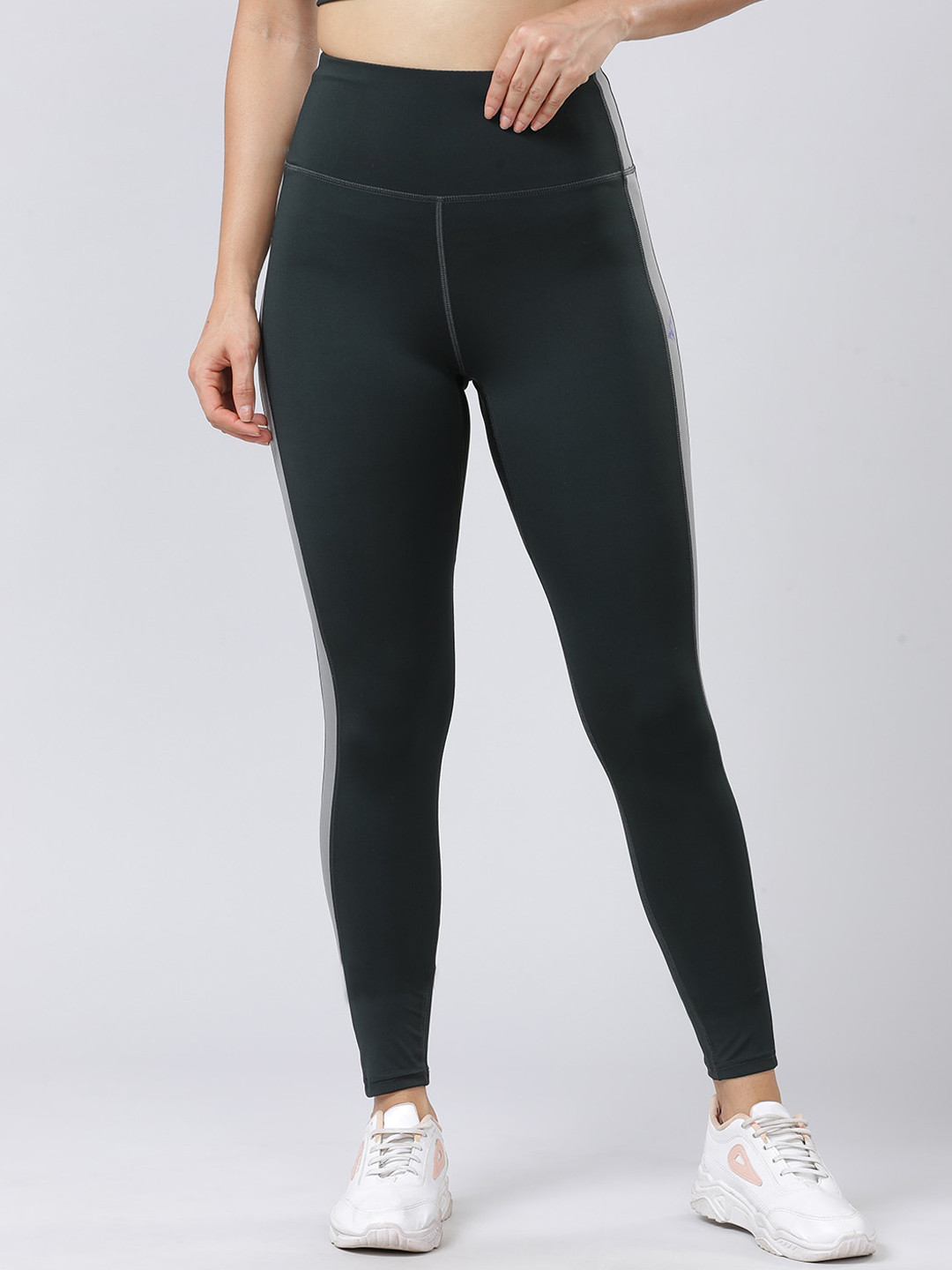 

Lovable Sport Women Moisture Wicking 4-Way Stretch Ankle Length Training Tights, Black