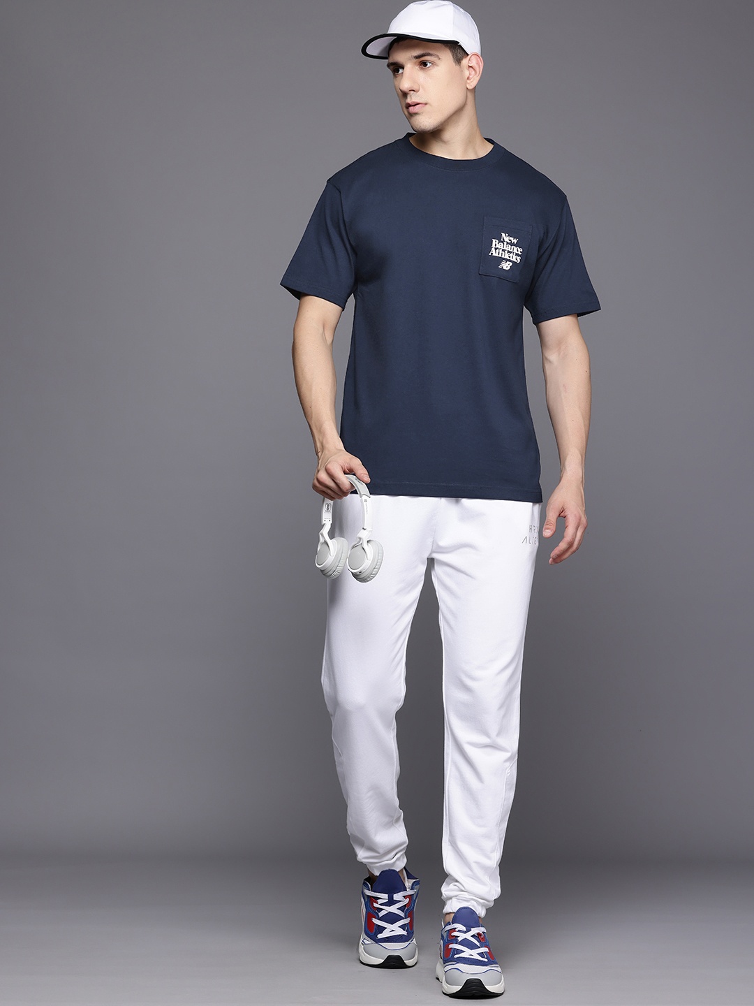 

New Balance Pure Cotton T-shirt, Navy blue