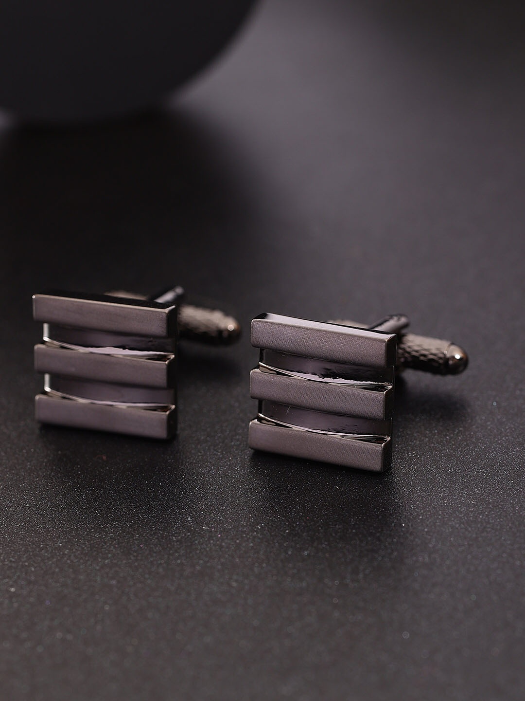 

Alvaro Castagnino Square Cufflinks, Grey