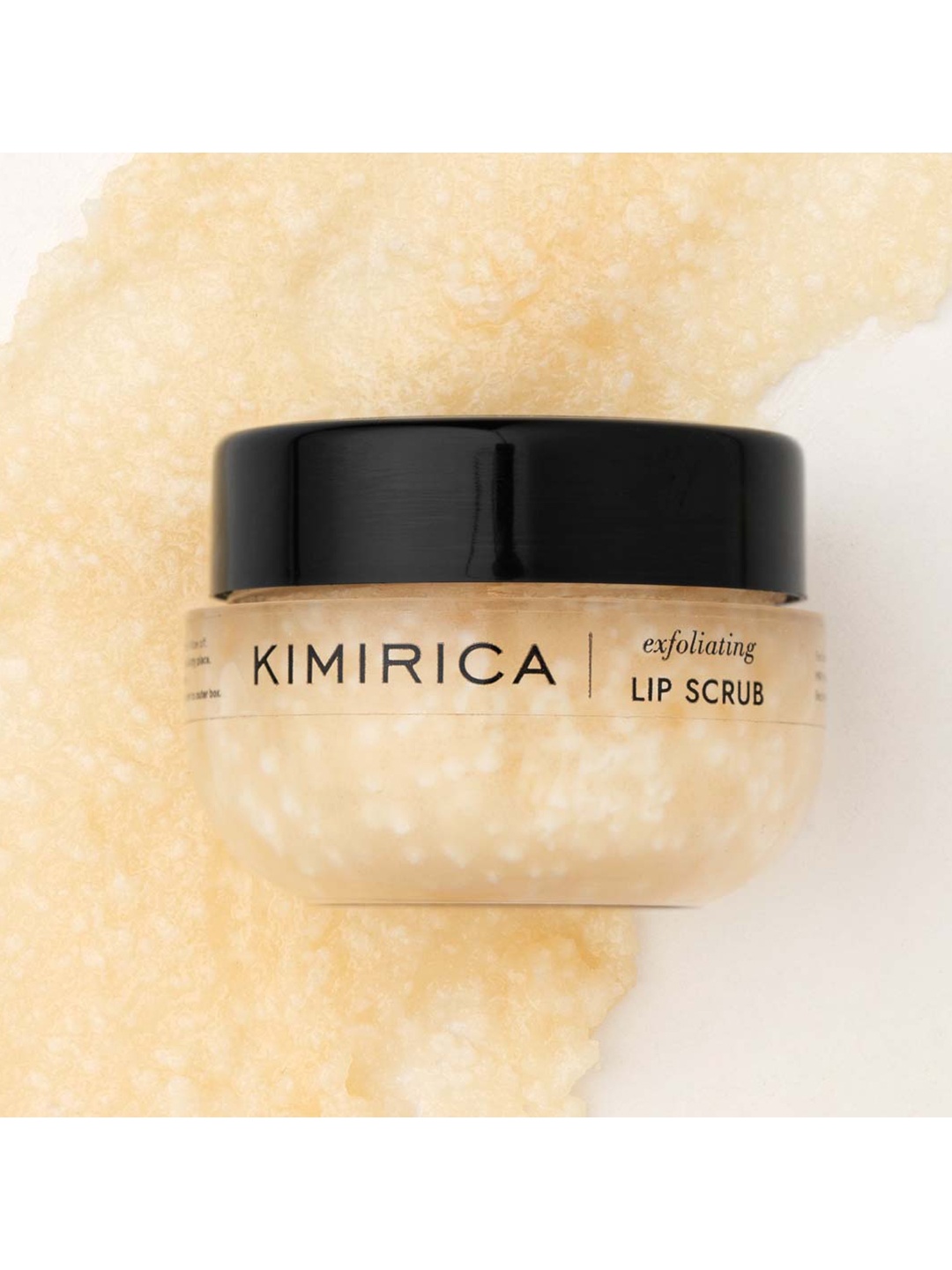 

Kimirica Exfoliating Lip Scrub Made With Coconut Oil & Sugar-15gm, Transparent