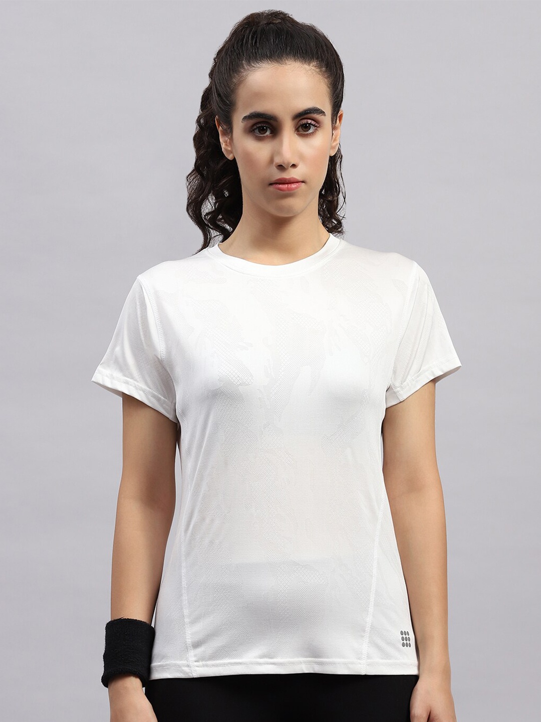 

rock.it Round Neck Knitted Sports T-Shirt, White