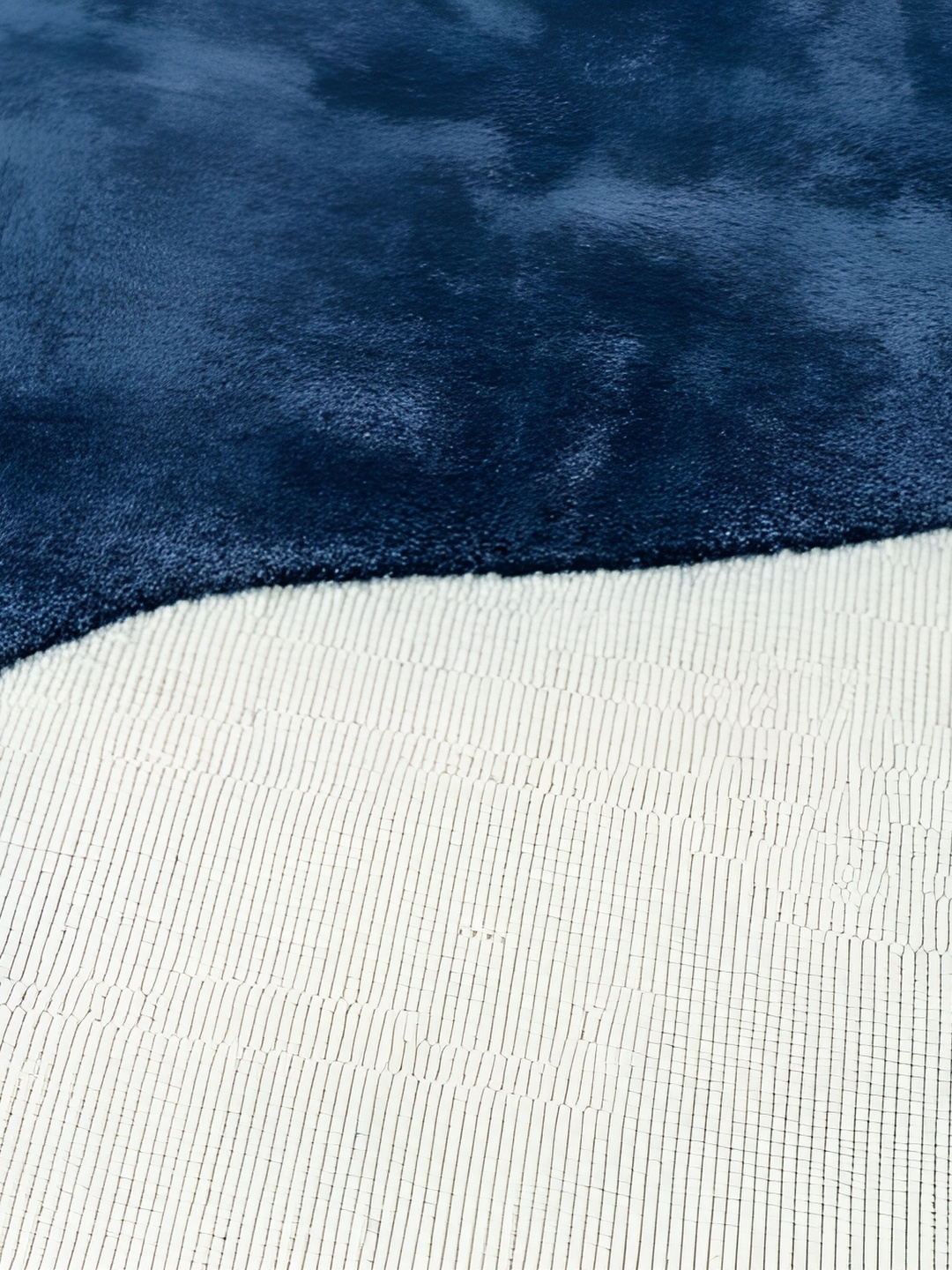 

Rugberry Blue Hand-Tufted Woollen Carpet