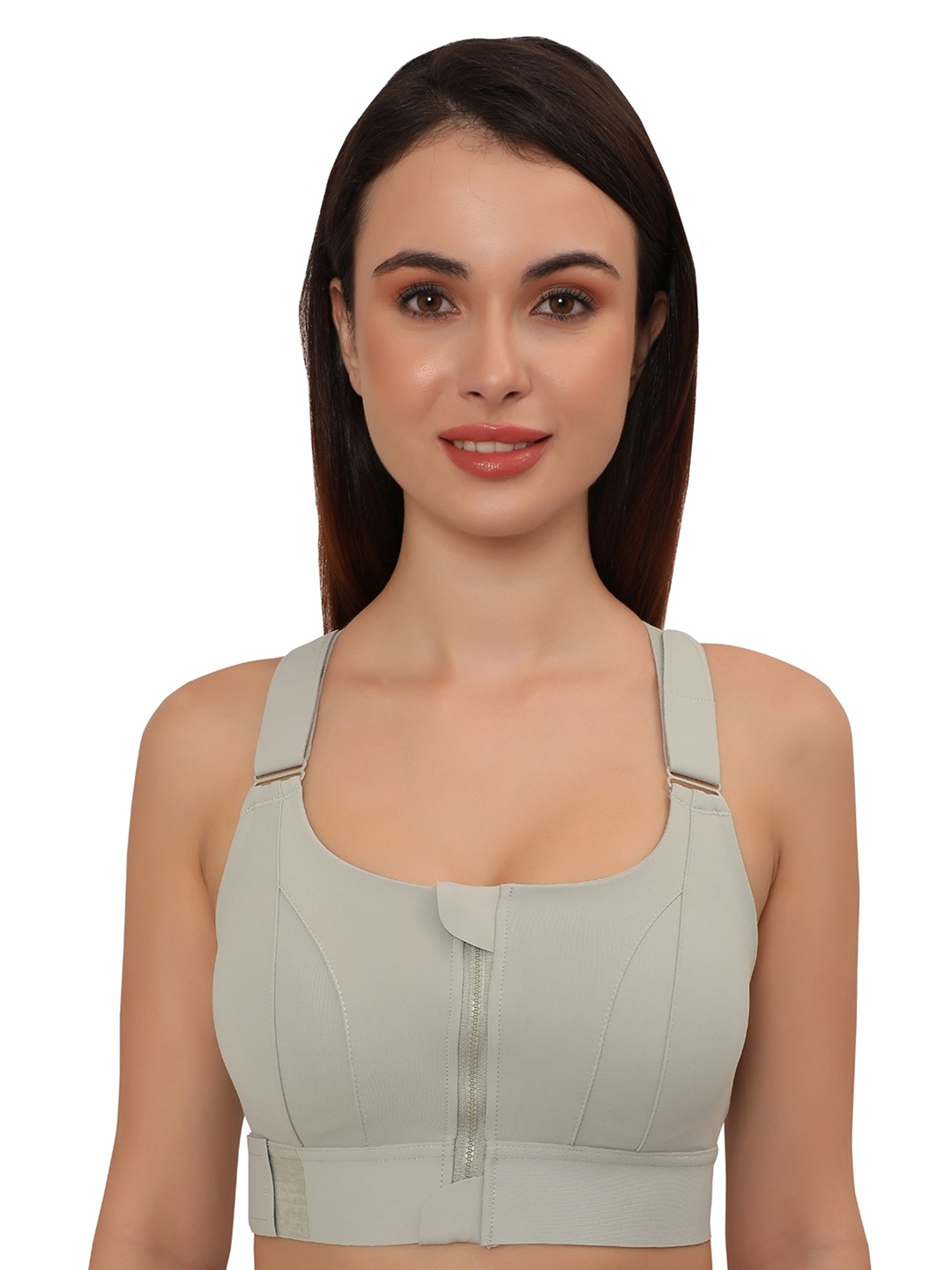 

Glamoras Full Coverage Heavily Padde Workout Sports Bra With All Day Comfort, Green