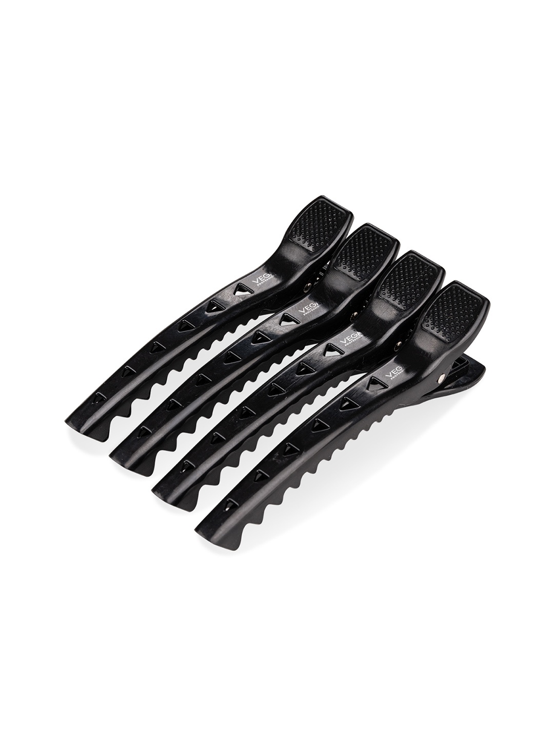 

VEGA PROFESSIONAL Set of 4 Carbon Section Clips for Sectioning - VPHSC-02 - Black