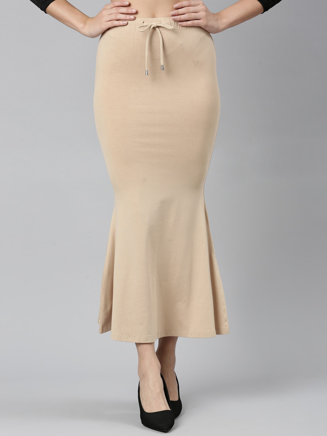 

TWIN BIRDS Mermaid Fit Saree Shapewear, Beige