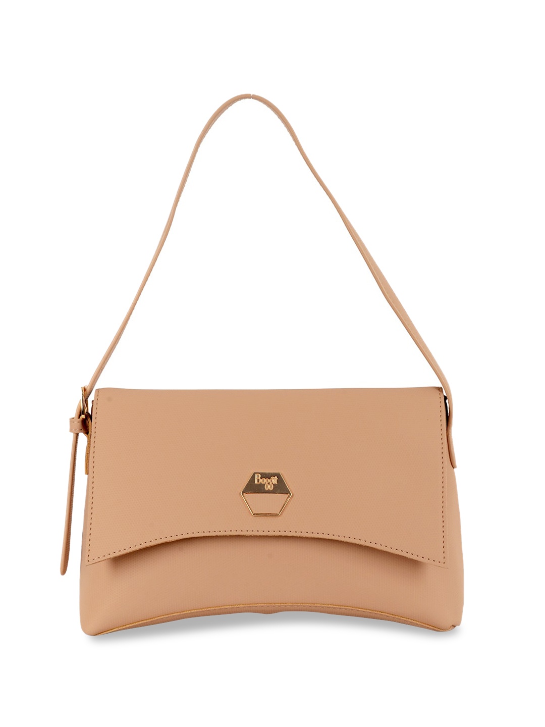 

Baggit Textured Structured Shoulder Bag, Beige